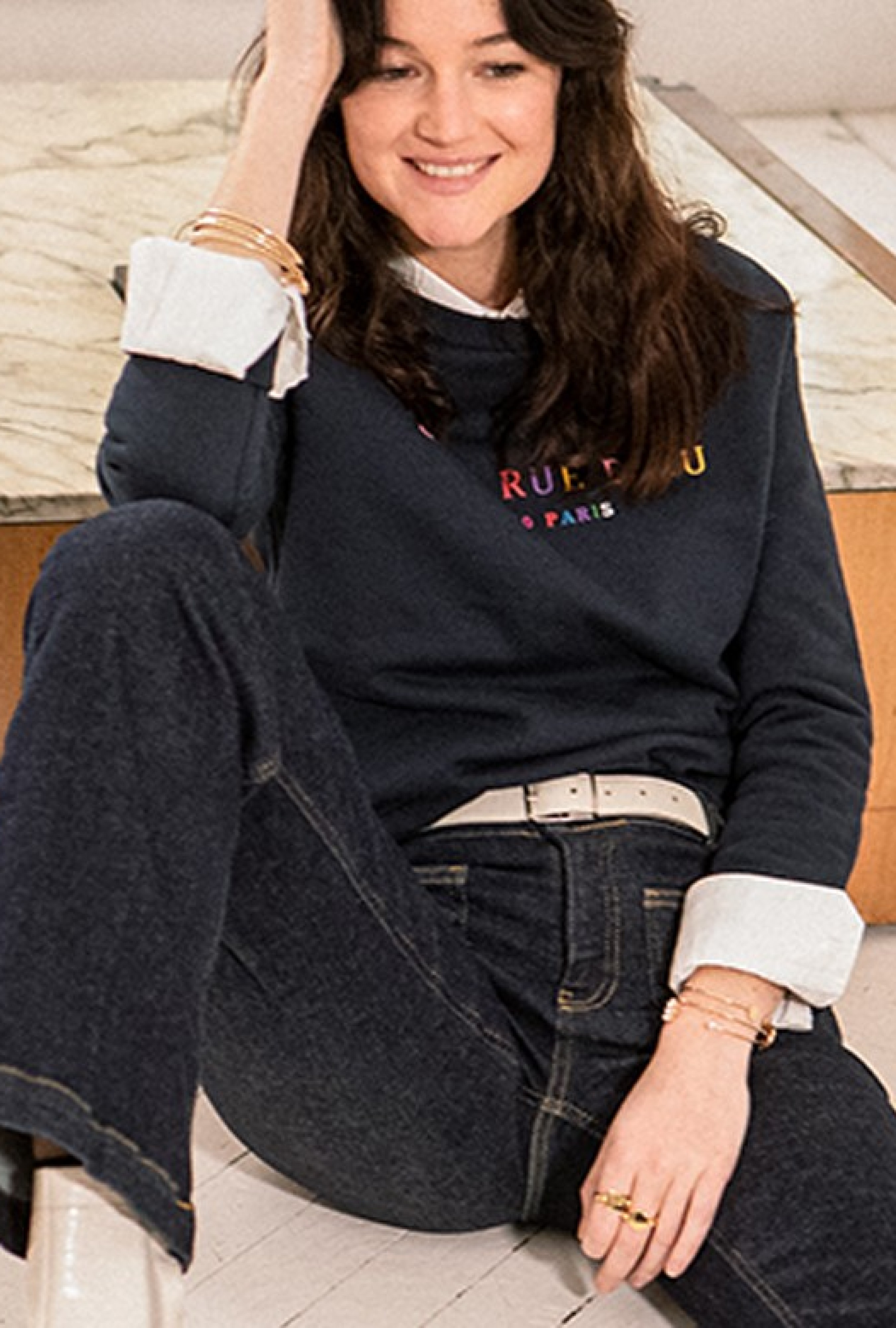 Sweat Bleu Nuit 8 bis