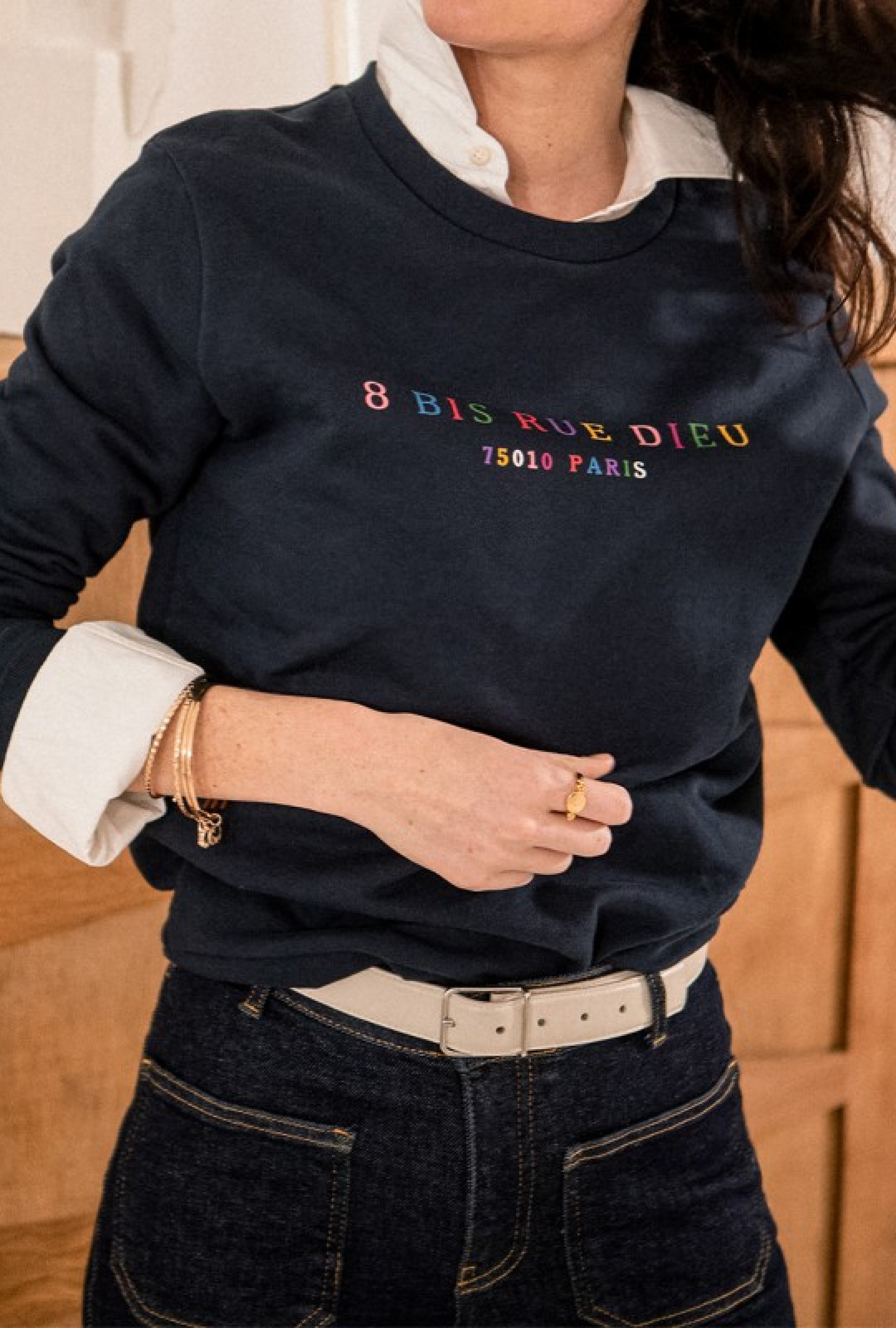 Sweat Bleu Nuit 8 bis