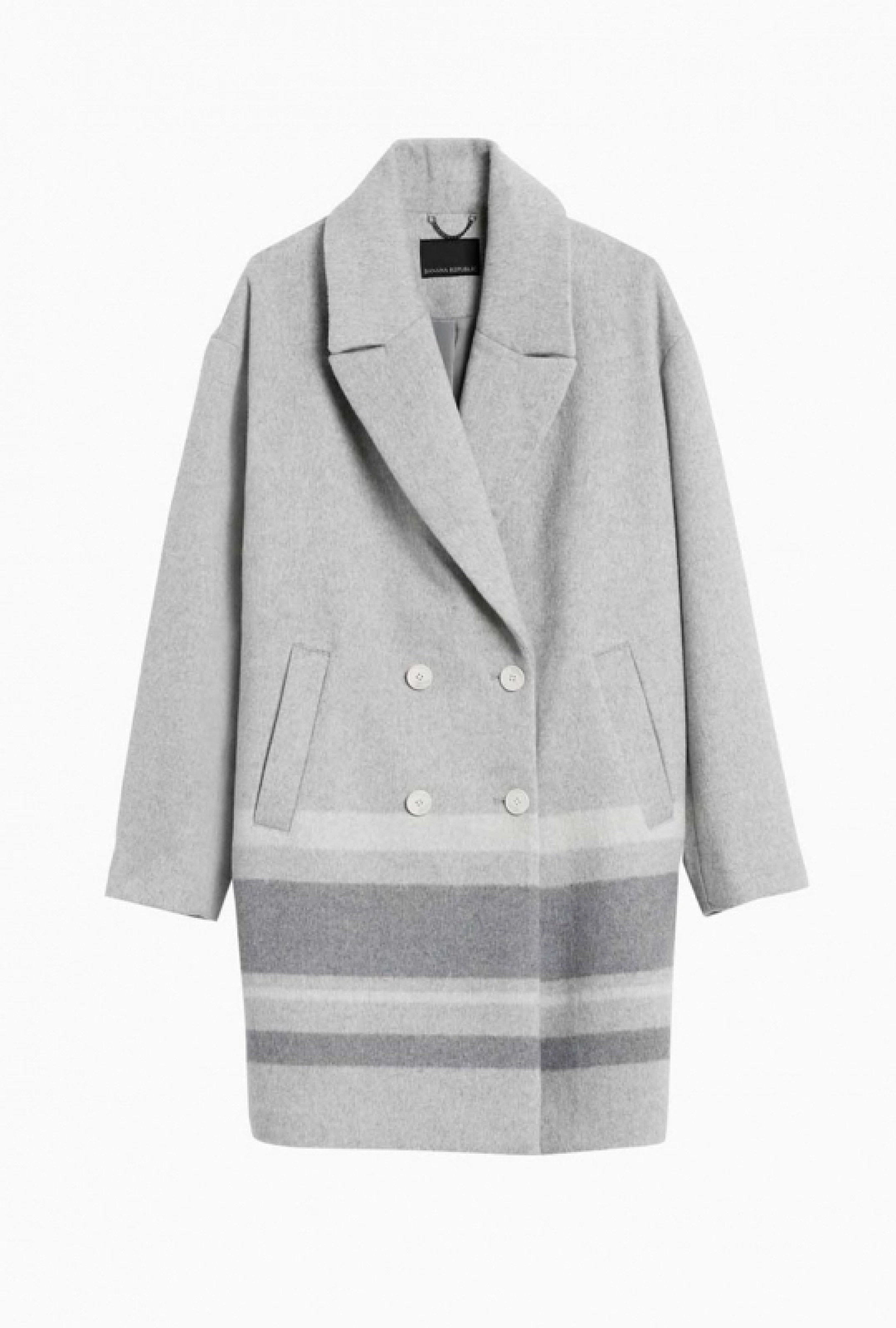 Manteau Cocon Gris