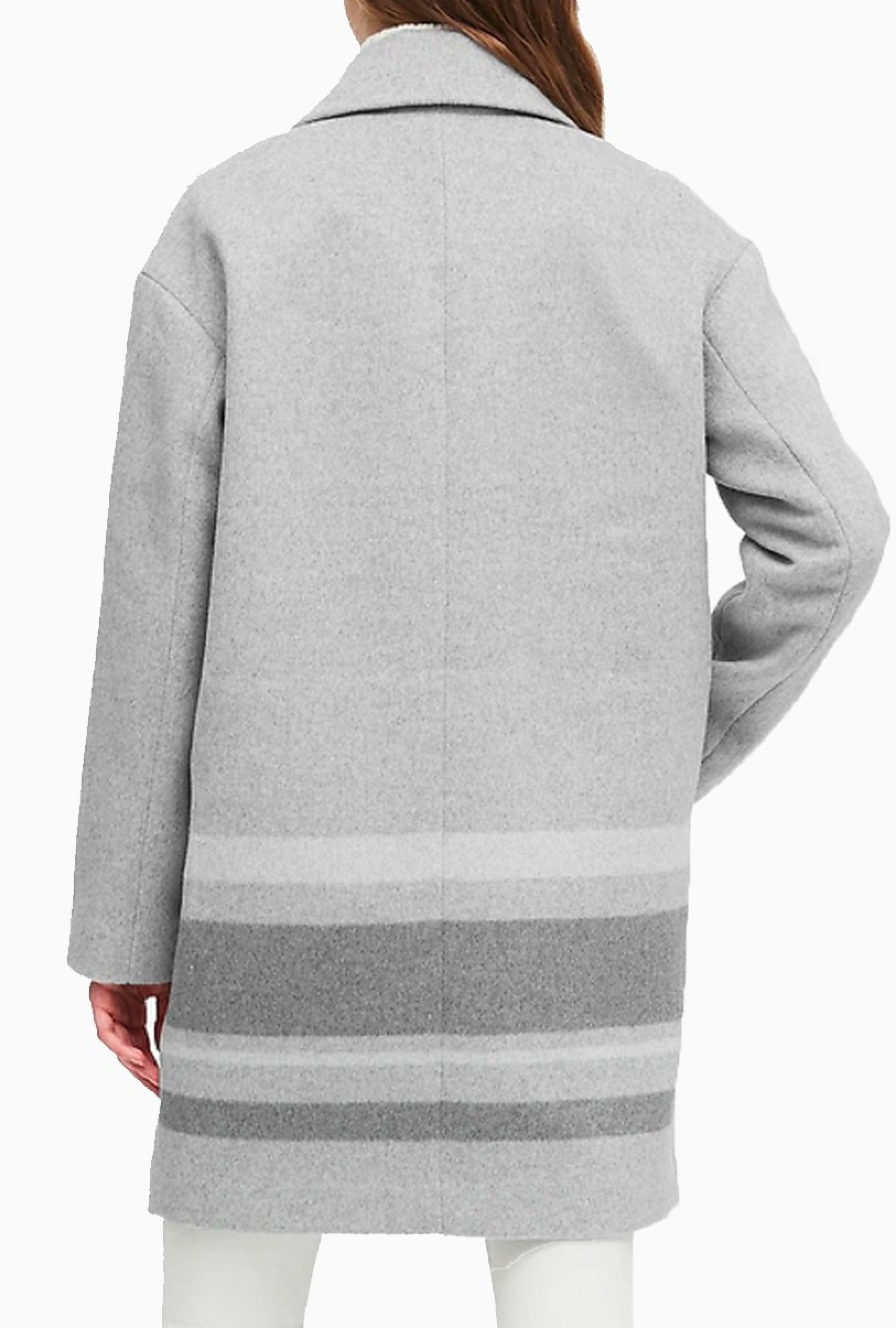 Manteau Cocon Gris