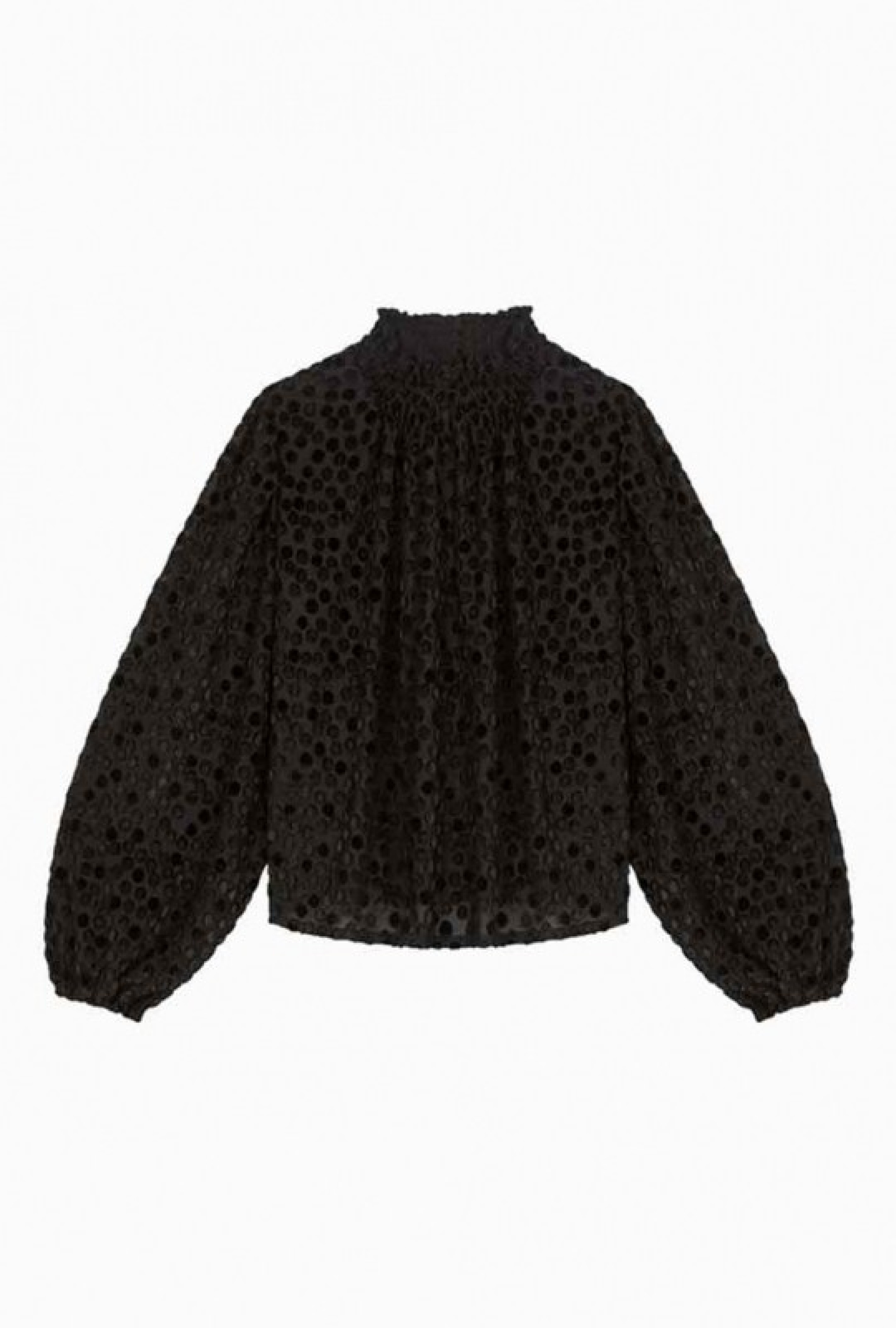 Top en Velours Dévoré