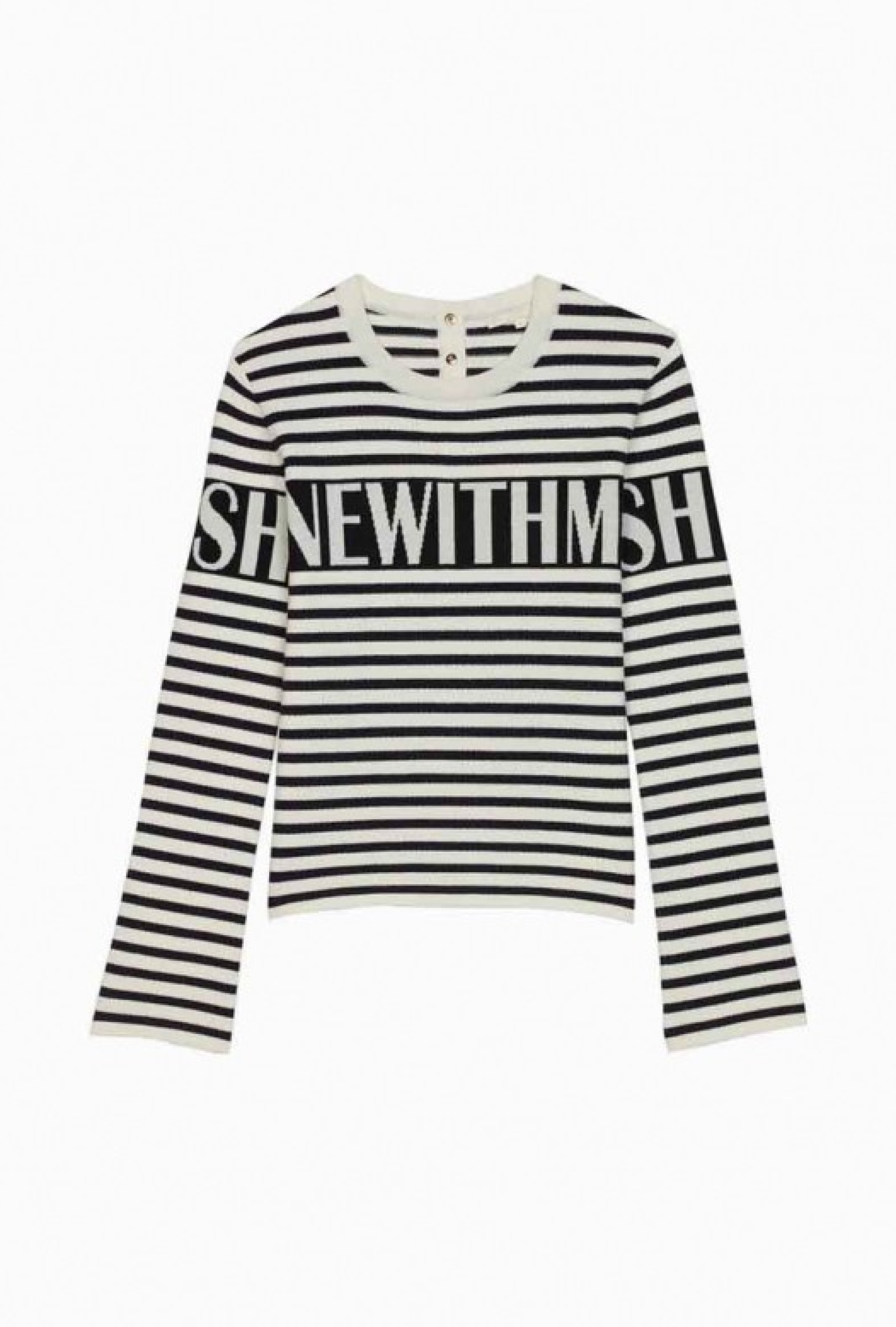 Pull à Rayures Façon Marinière
