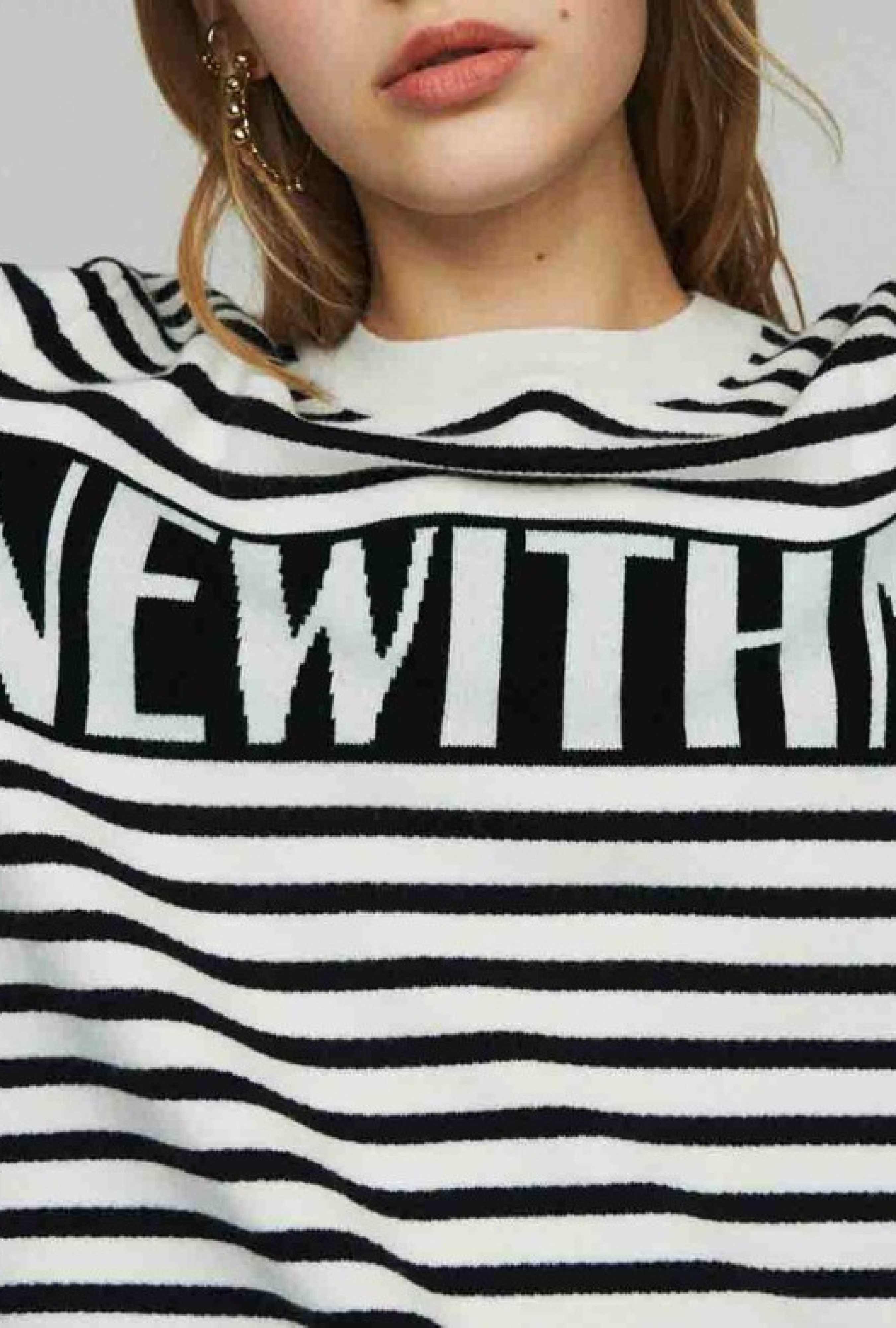 Pull à Rayures Façon Marinière