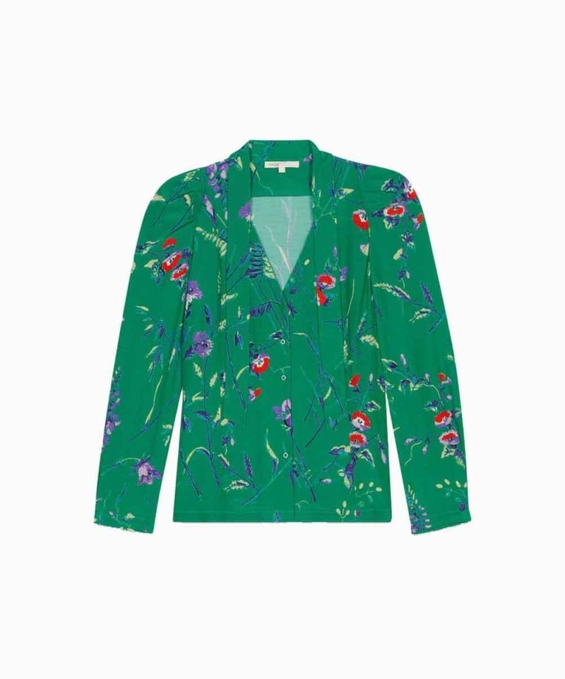 Chemisier Imprimé avec Lavallière