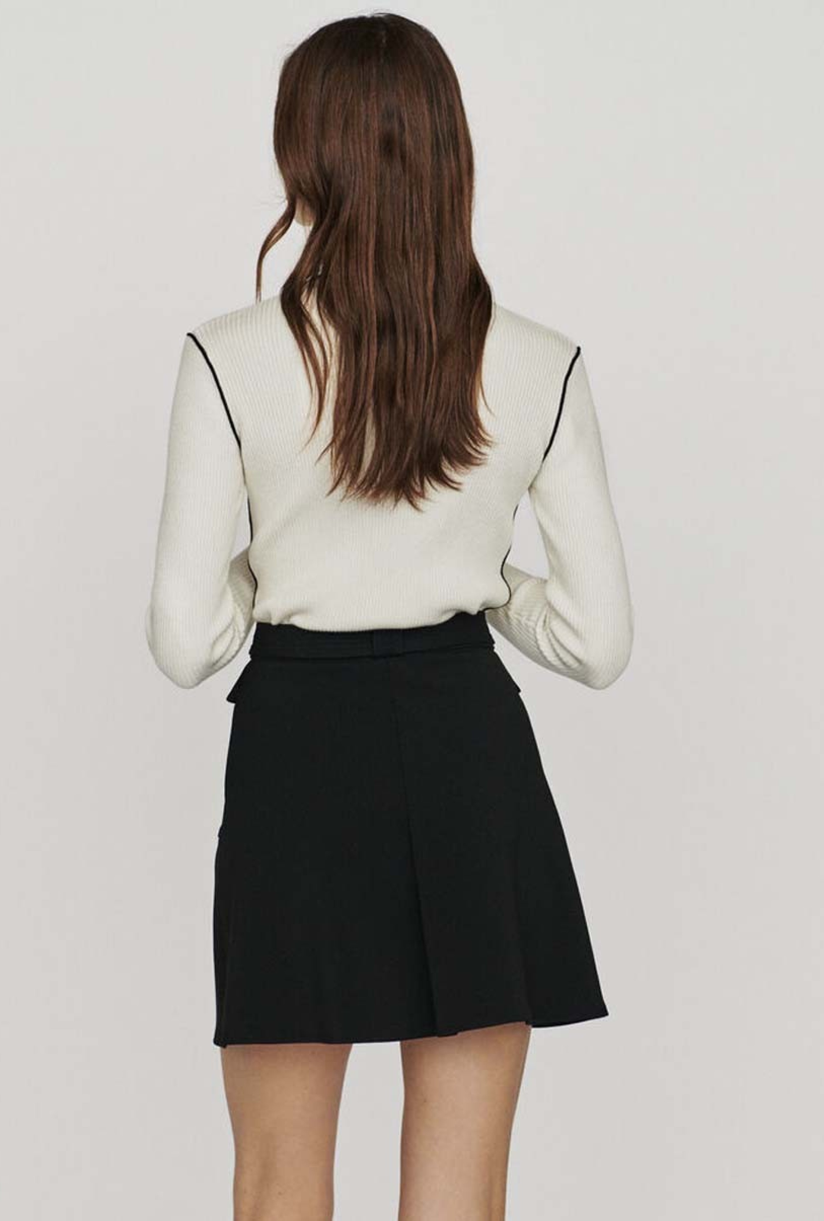 Jupe avec Ceinture à Nouer