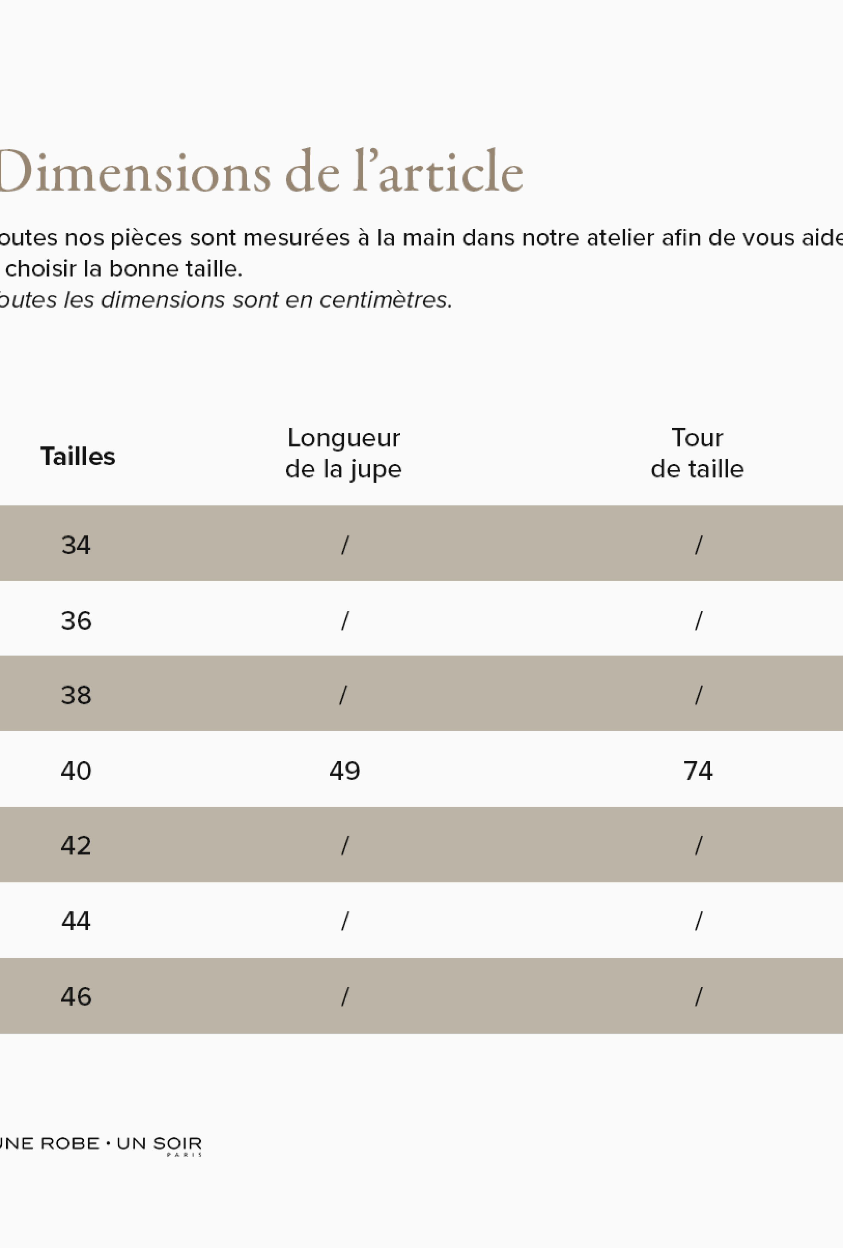 Jupe avec Ceinture à Nouer