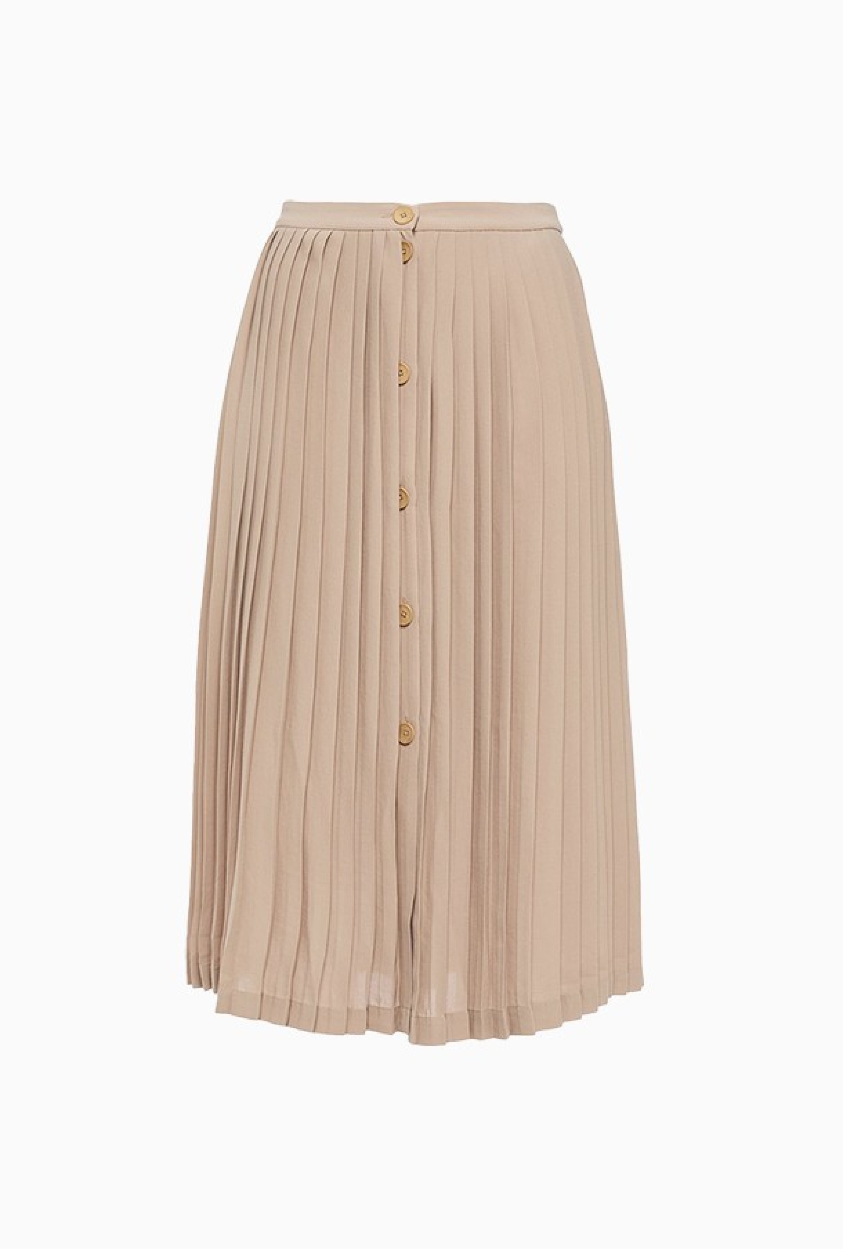 Jupe Plissée Boutonnée