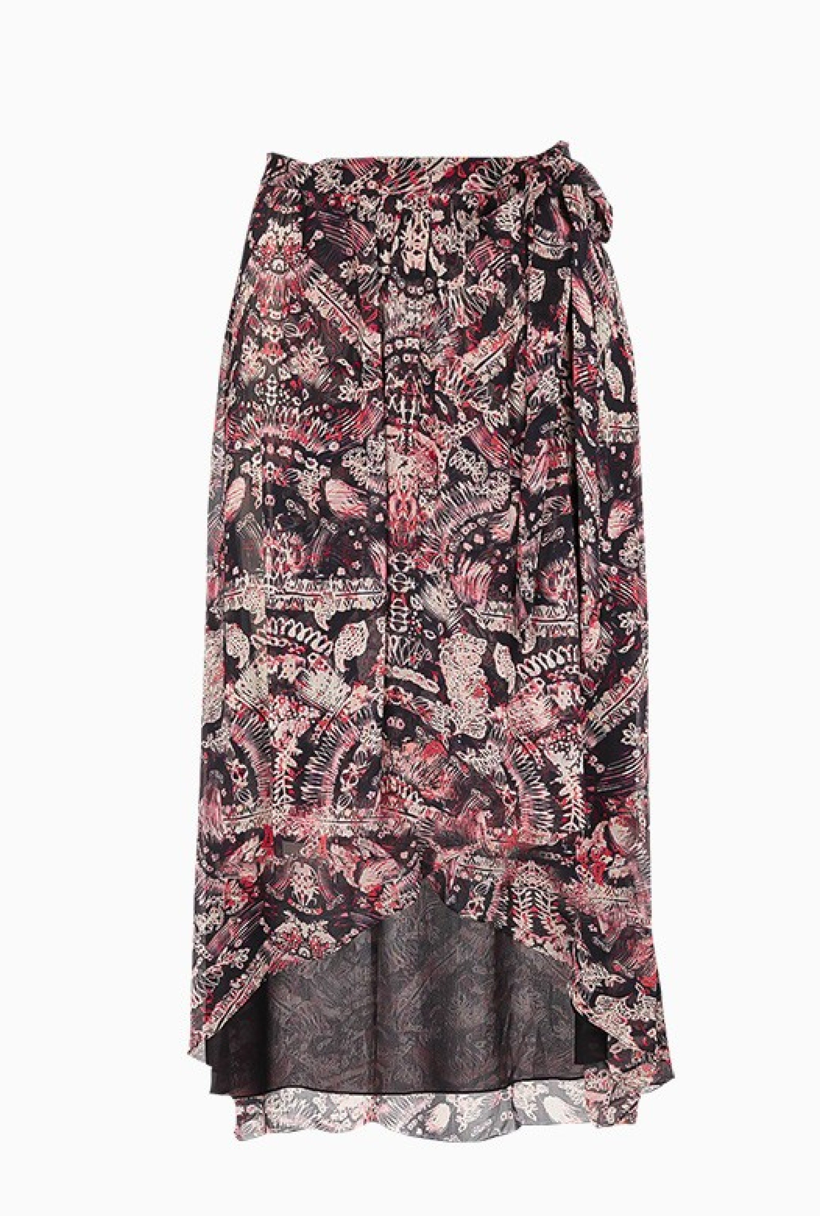 Jupe Deroie Black Red