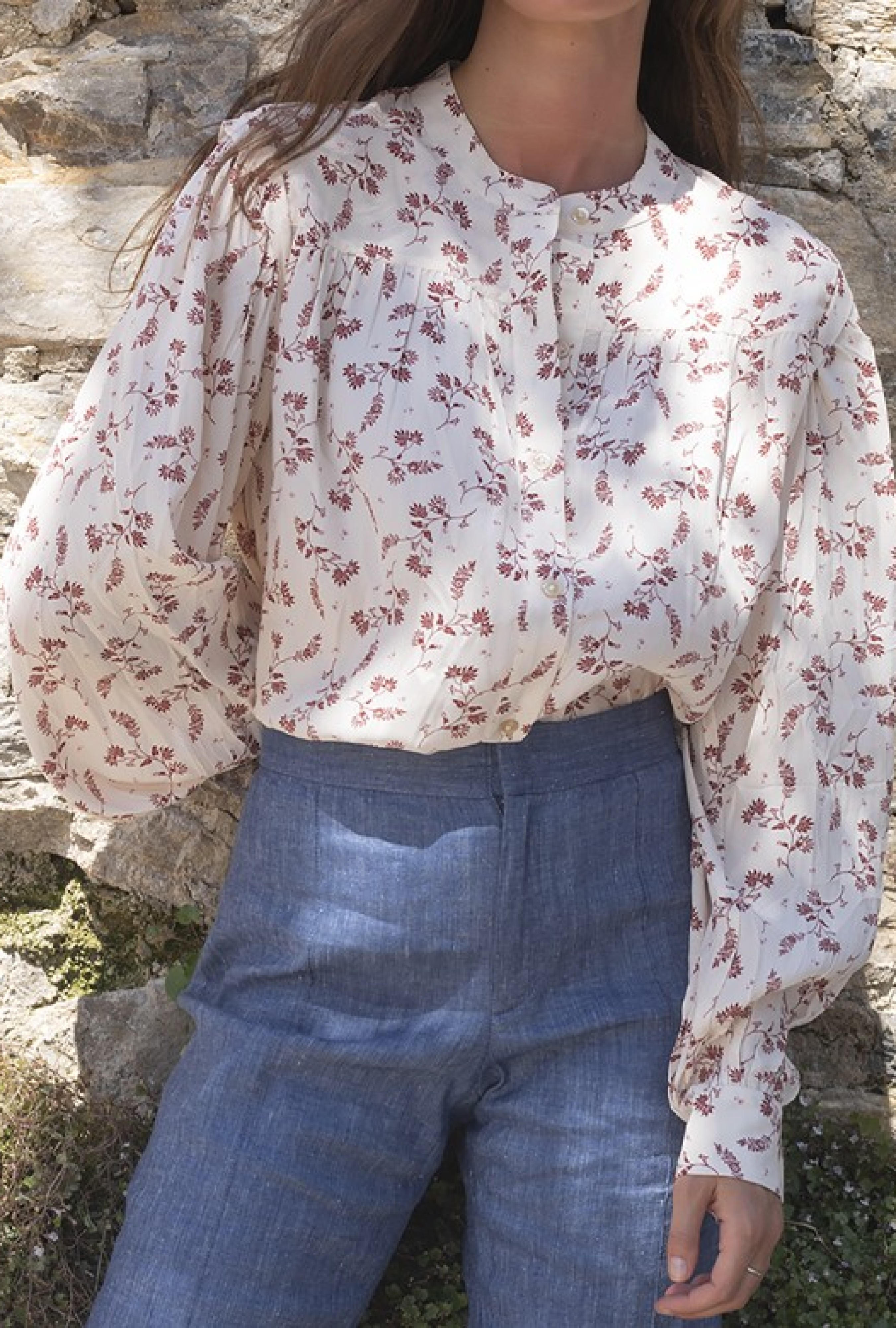 Voluminous Button Up