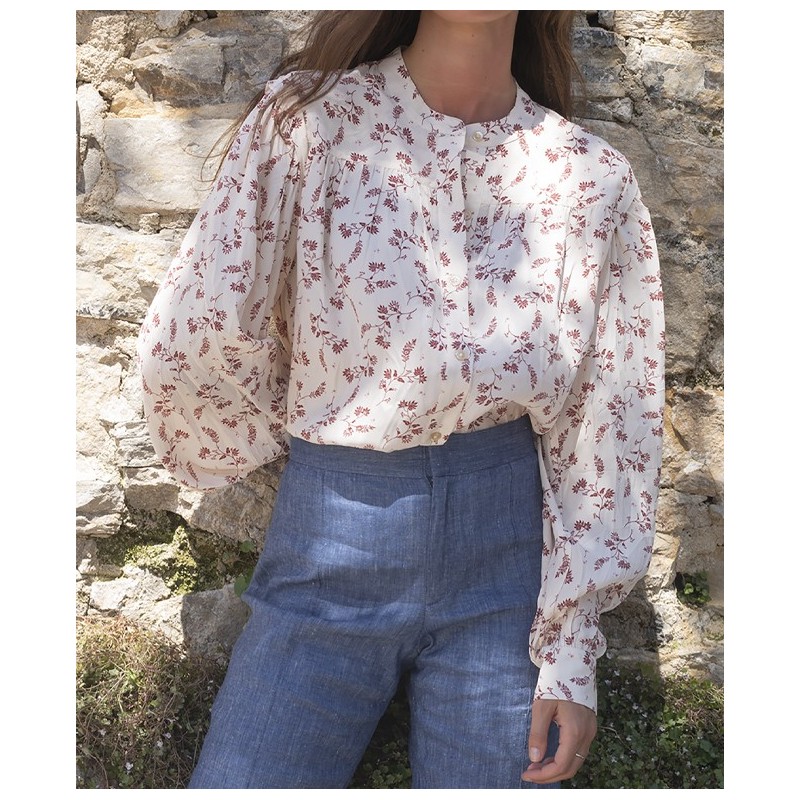 Voluminous Frame Button Up