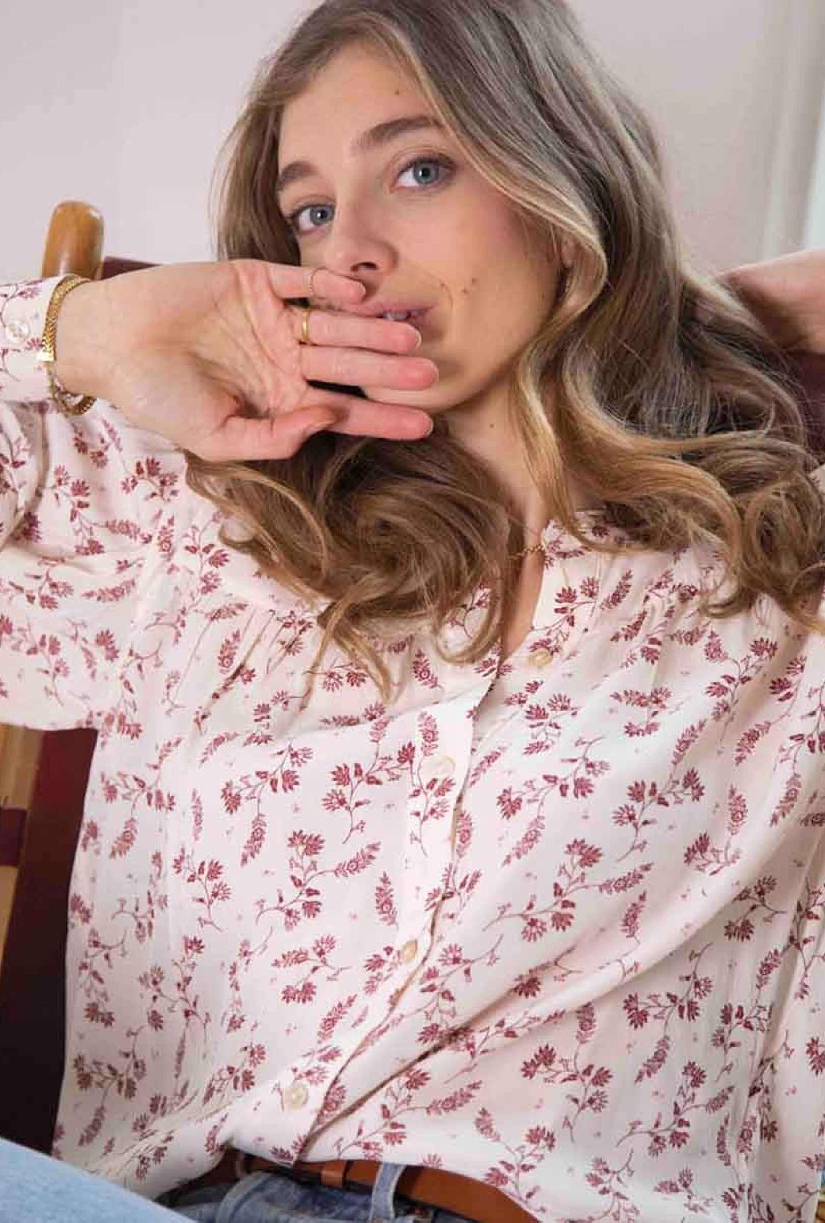 Voluminous Button Up