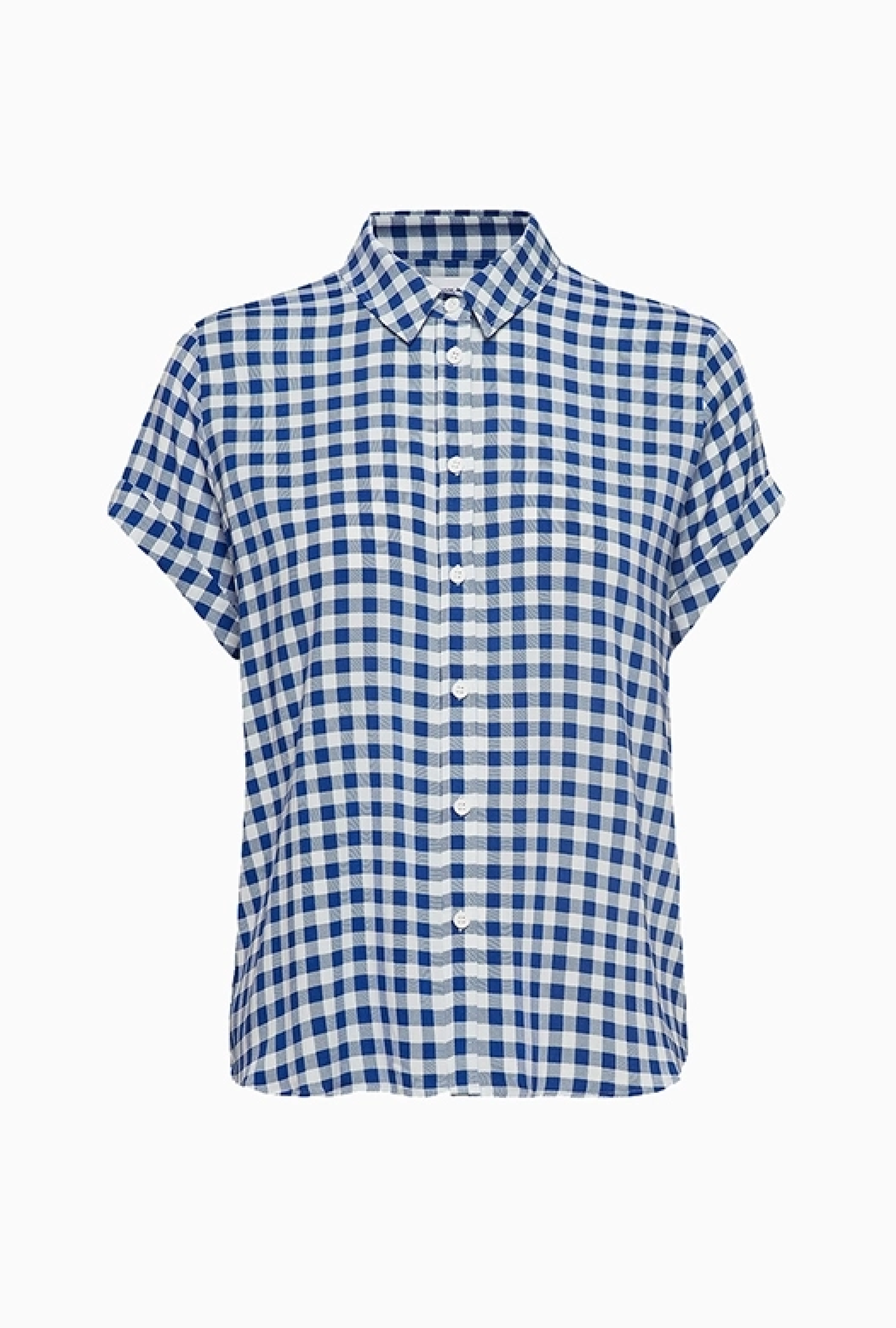 Chemisier Majan Blu Cubetto