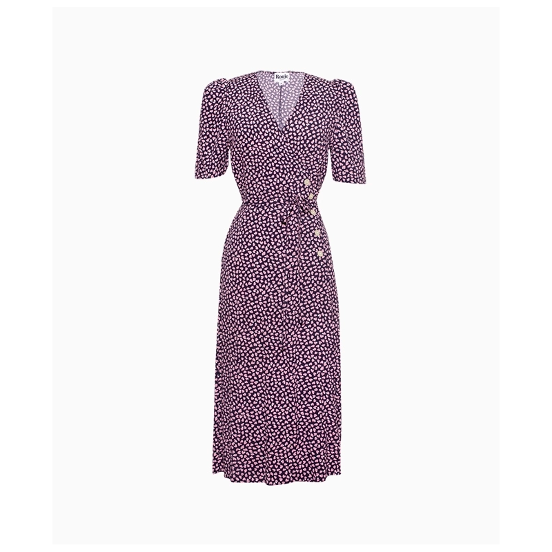 Robe Rouje Gabin Marine-Exclusivité web