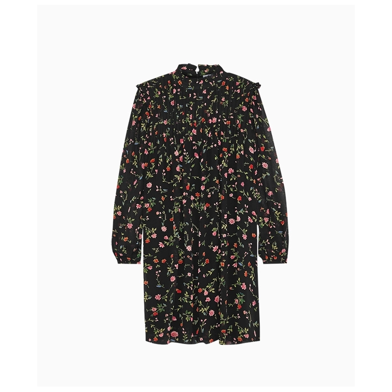 Robe Ganni Elm-Exclusivité web