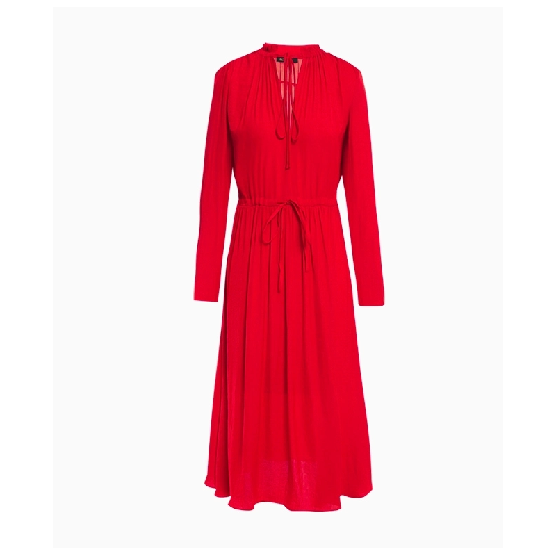 Robe Maje Rouge Longue-Exclusivité web