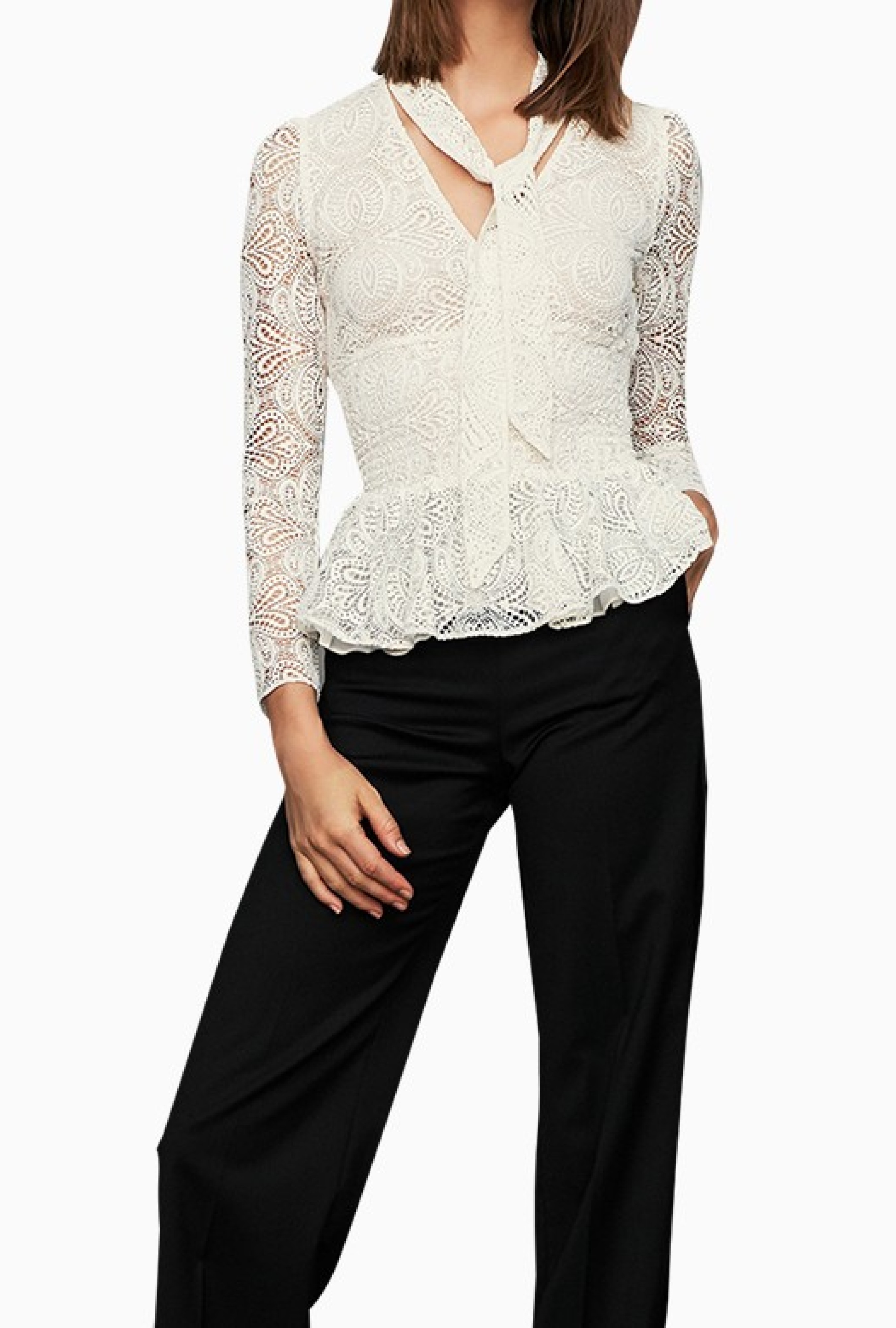 Pantalon de Smocking à la Taille