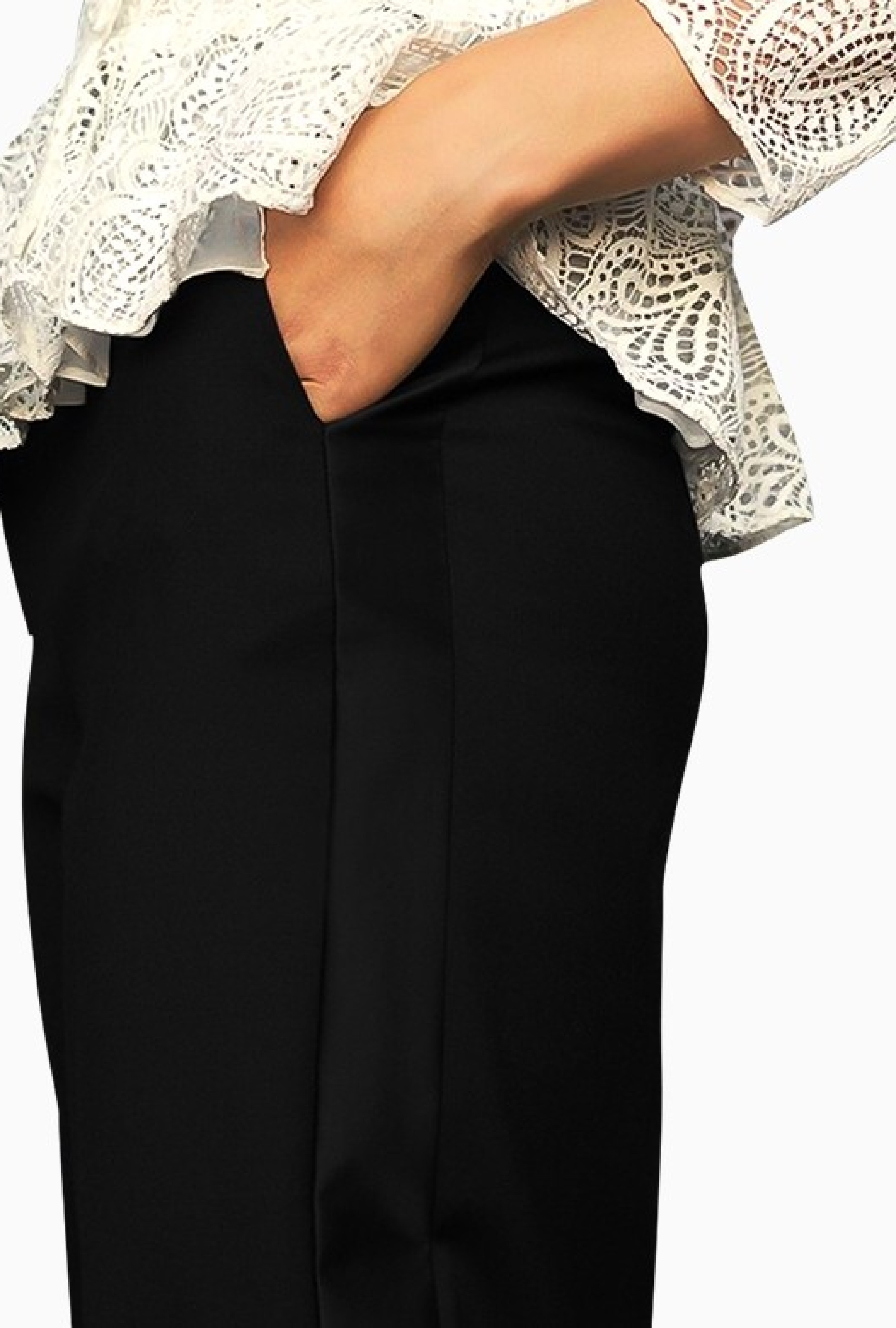 Pantalon de Smocking à la Taille