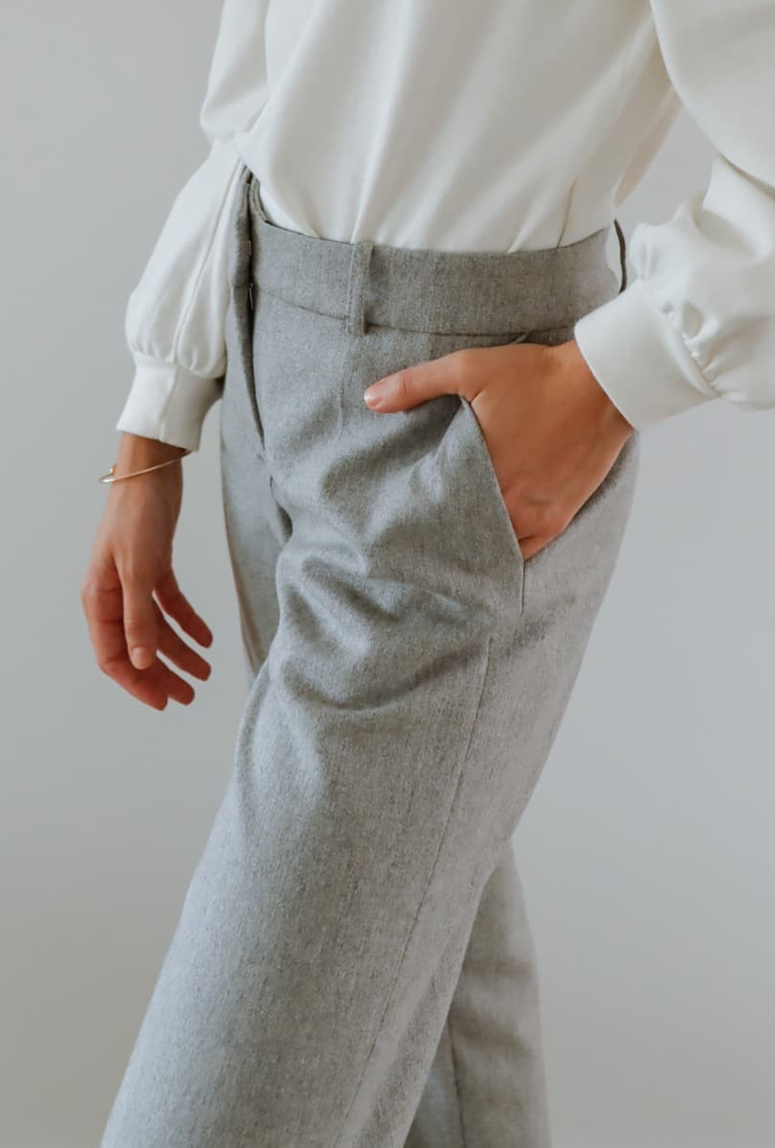 Pantalon Mandarin Gris