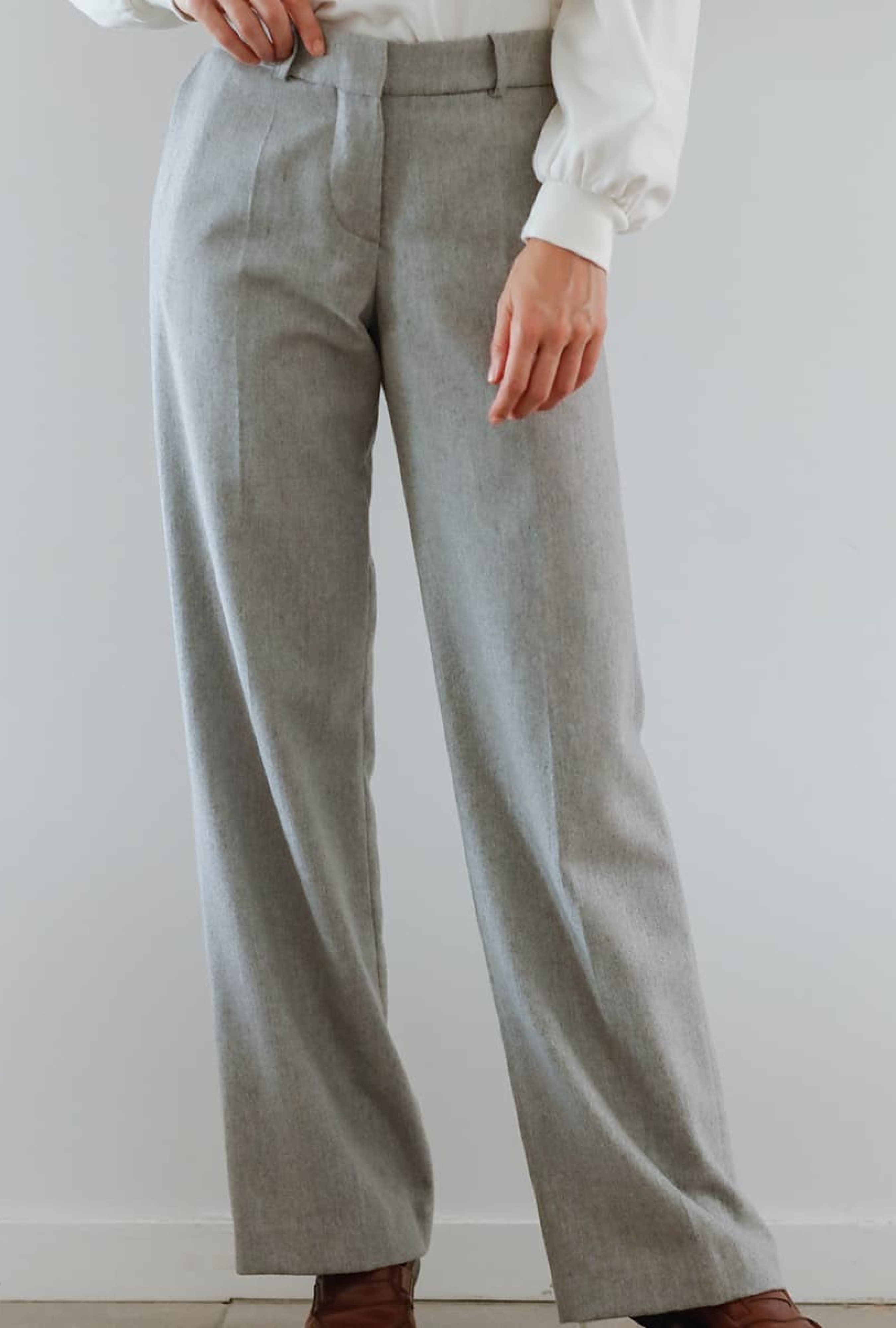Pantalon Mandarin Gris
