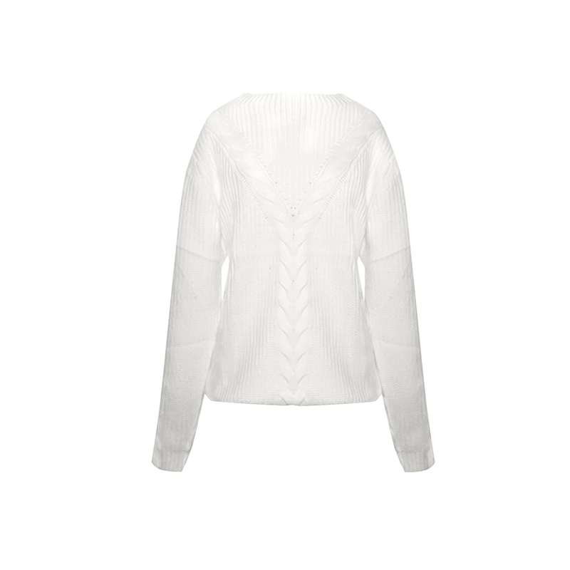 Pull Mohair Blanc