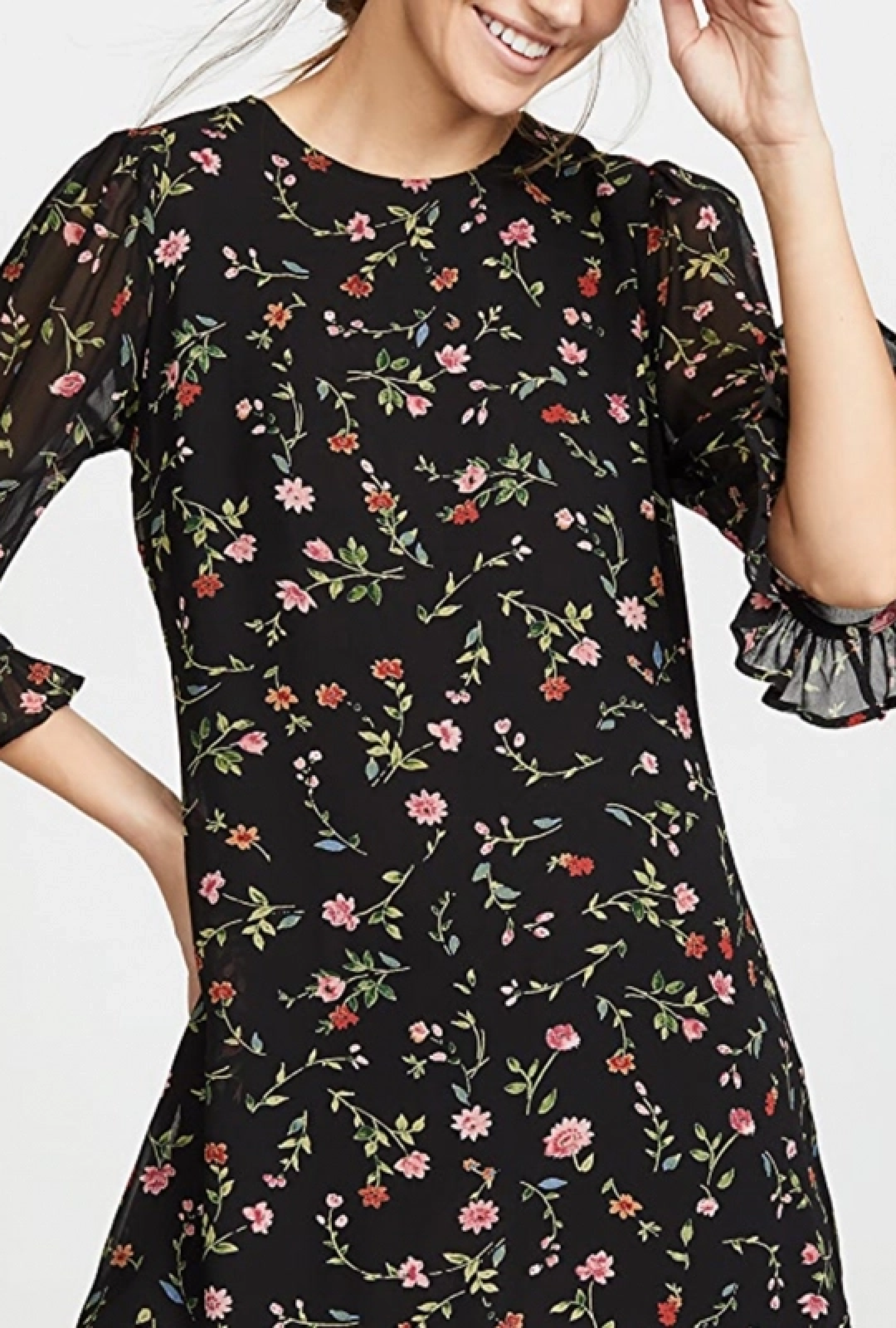 Robe Elm Volants-Exclusivité web