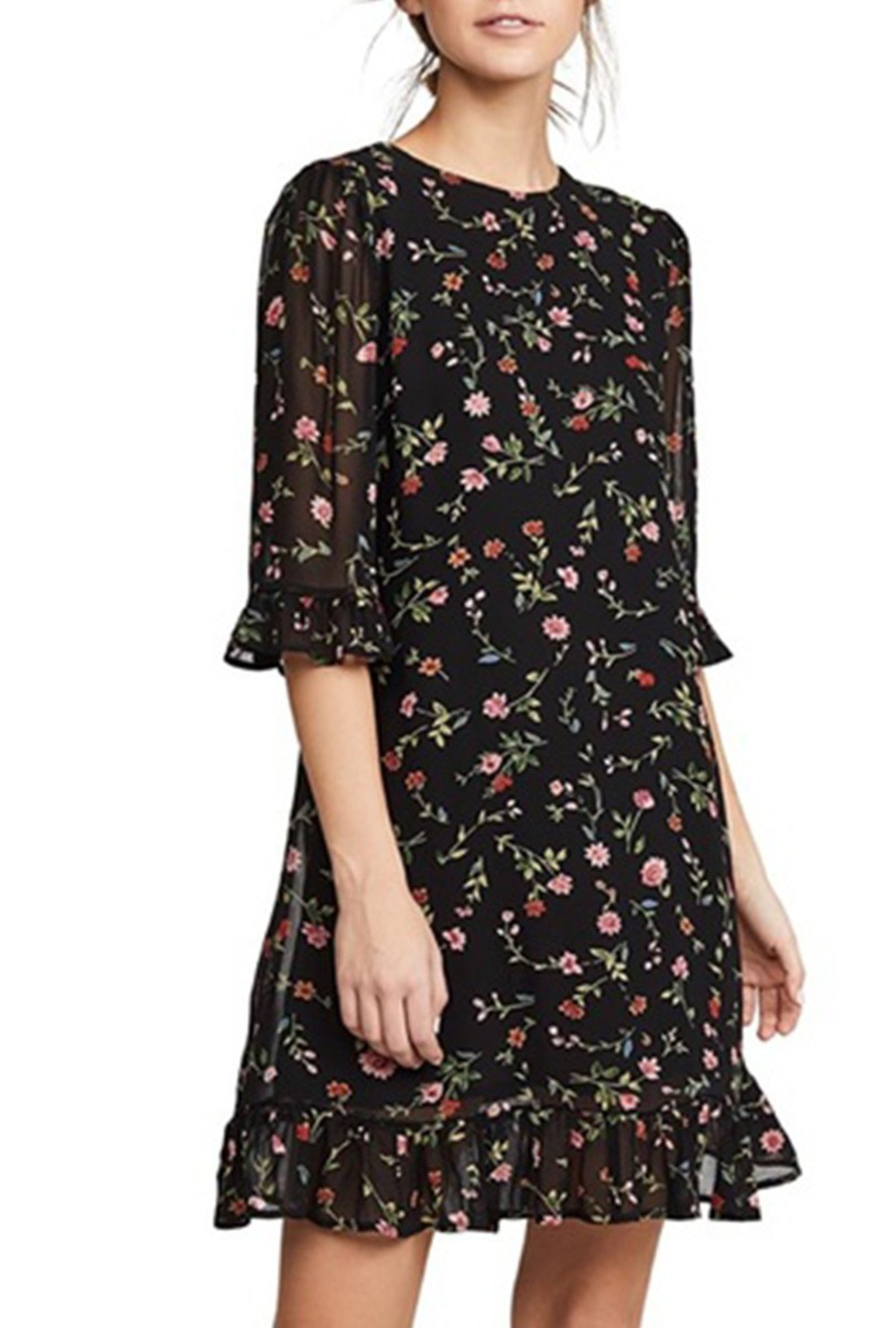 Robe Elm Volants-Exclusivité web