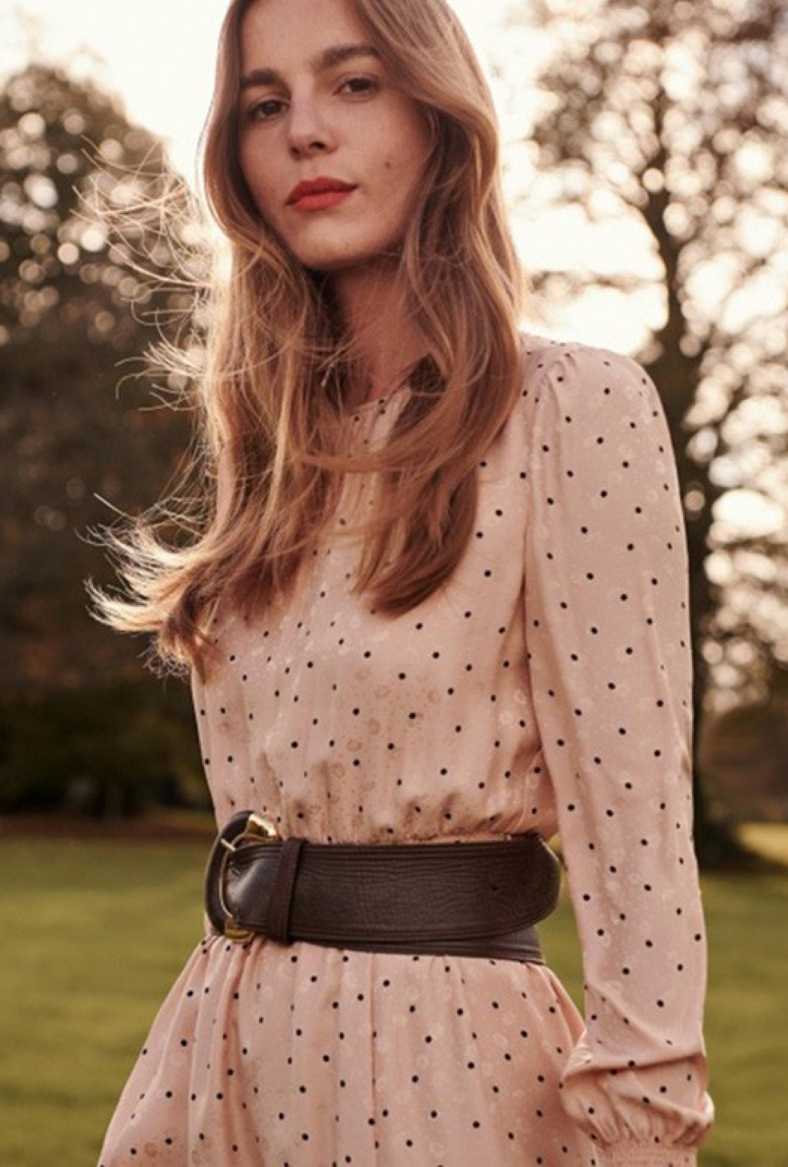 Robe Justine à pois