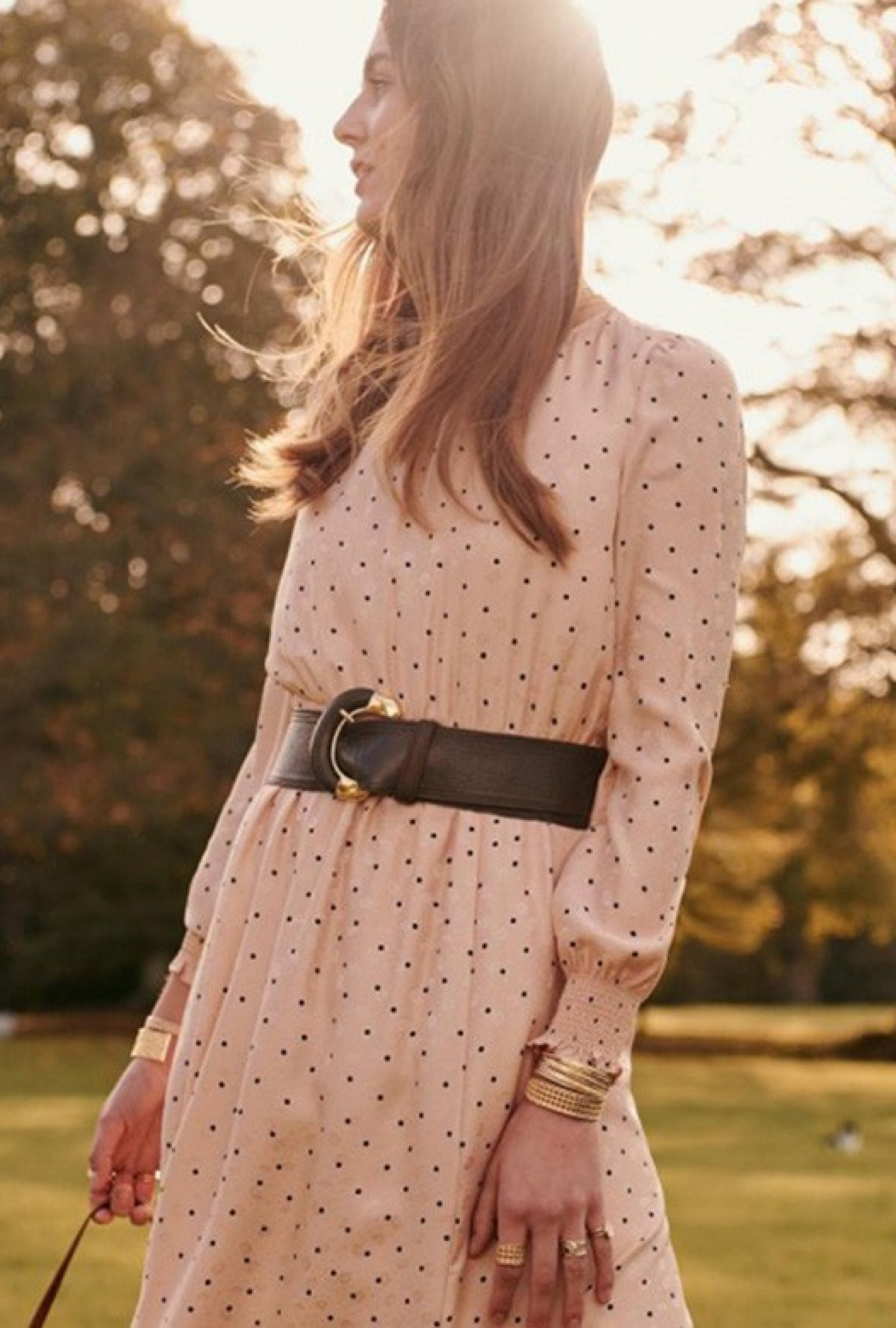 Robe Justine à pois