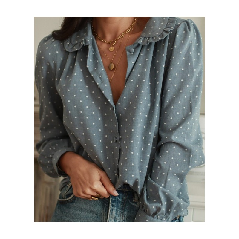 Chemise PNL Jeanne à pois