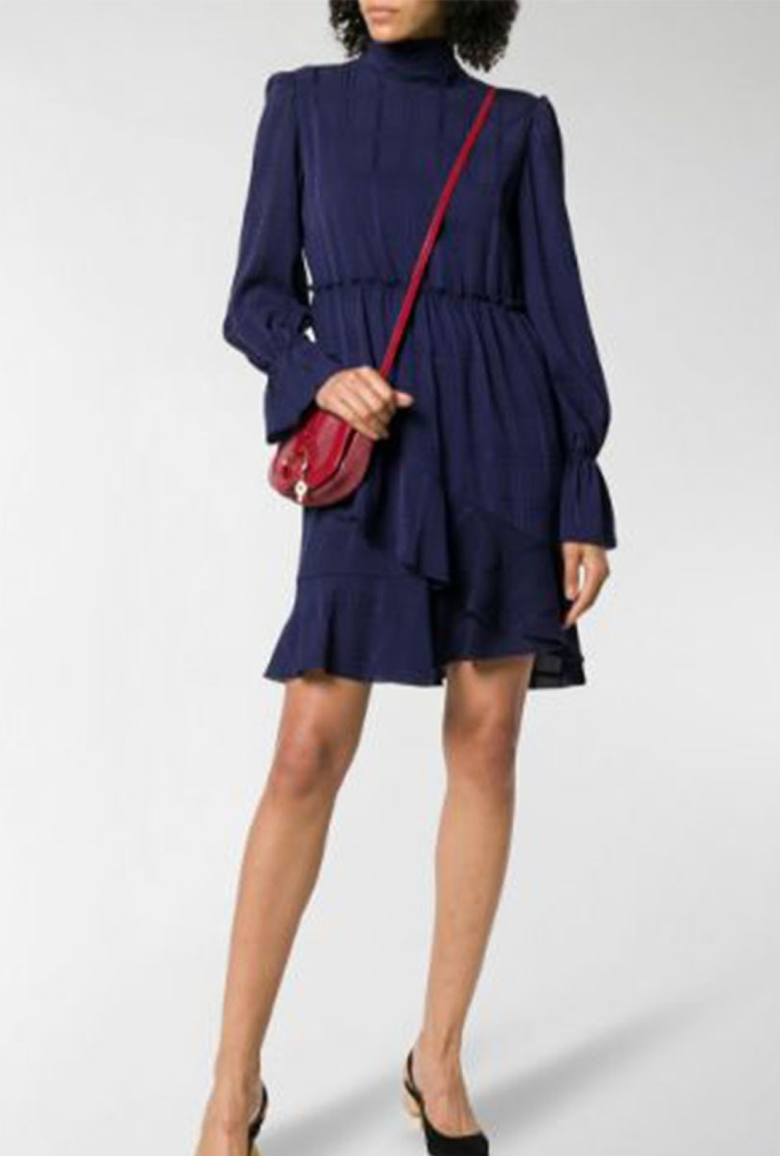 Robe Ruffle Hem-Exclusivité web