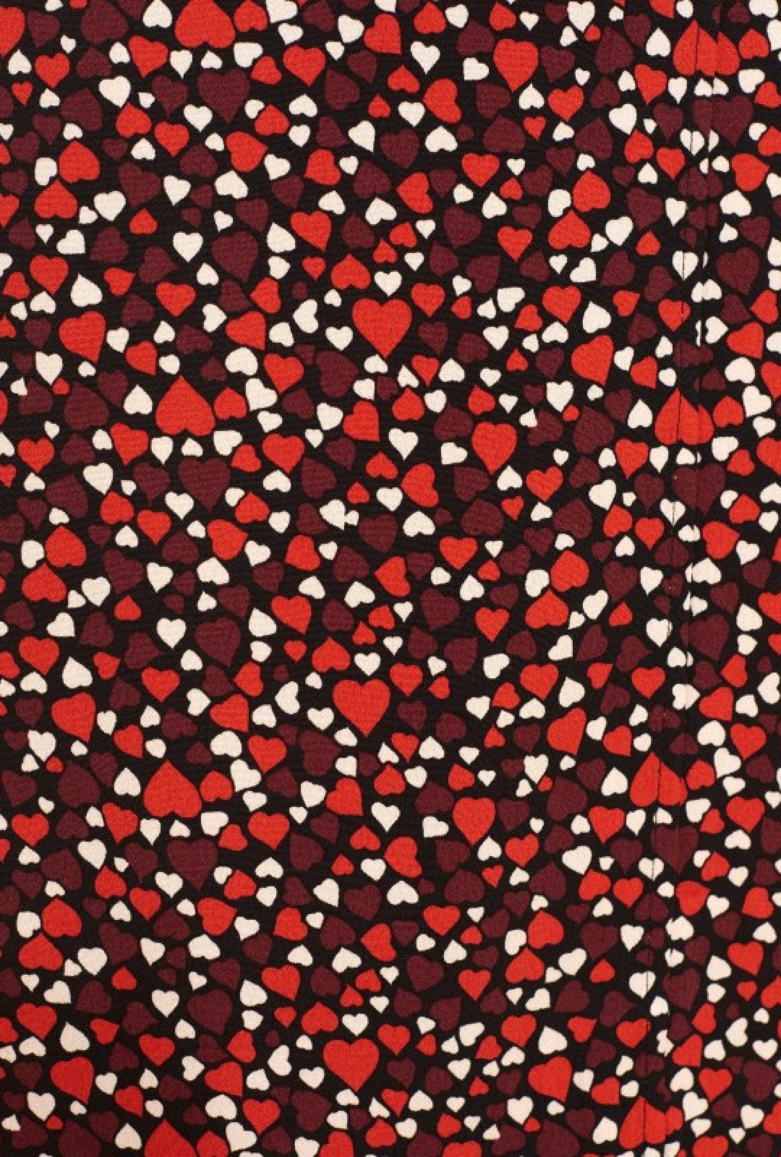 Robe Gabin Coeur Guinguette Noir