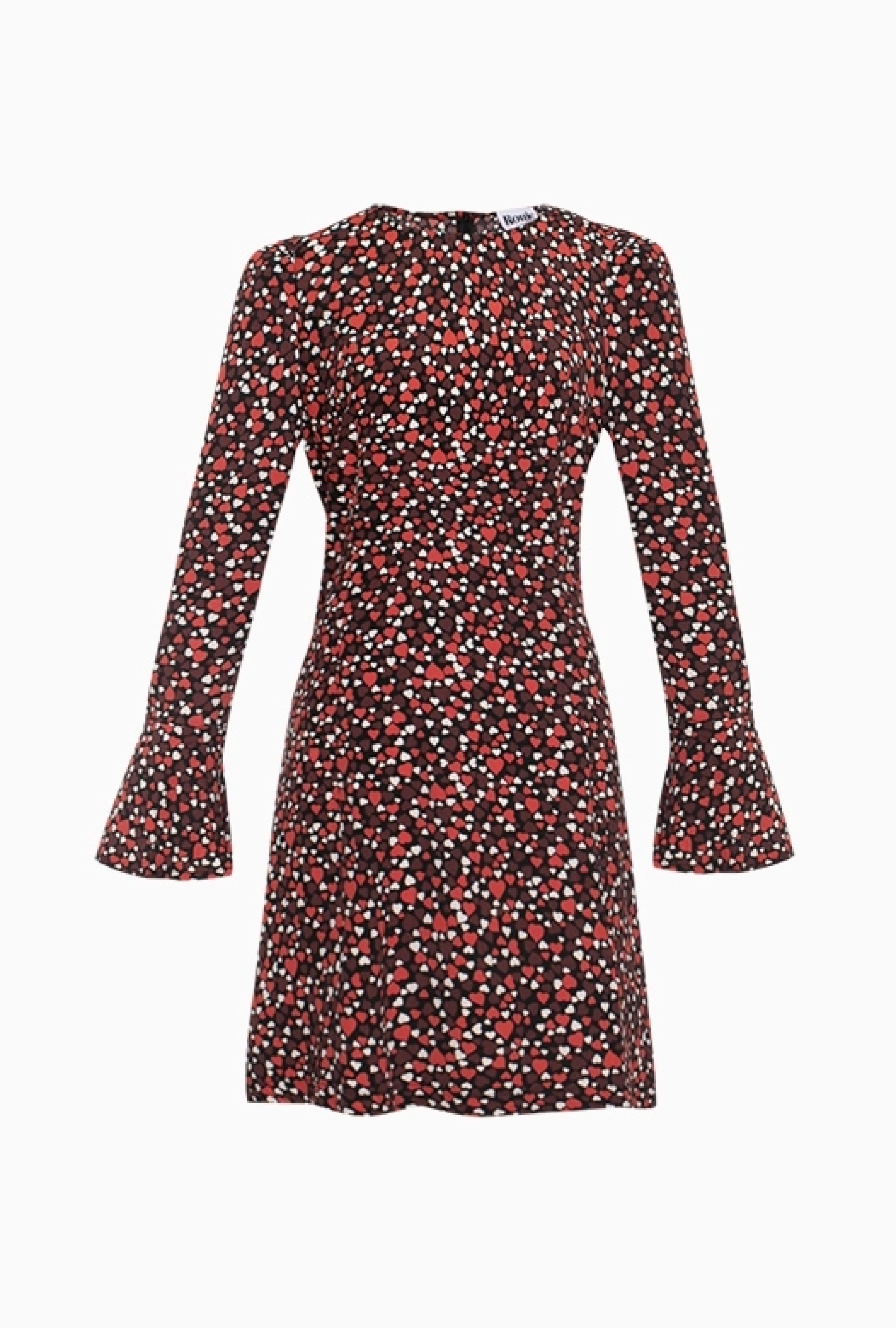 Robe Bella coeur Guinguette noir