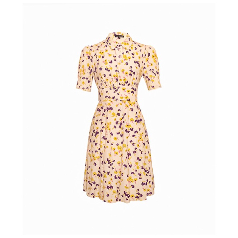 Robe Tara Jarmon imprimée Marguerite-Exclusivité web