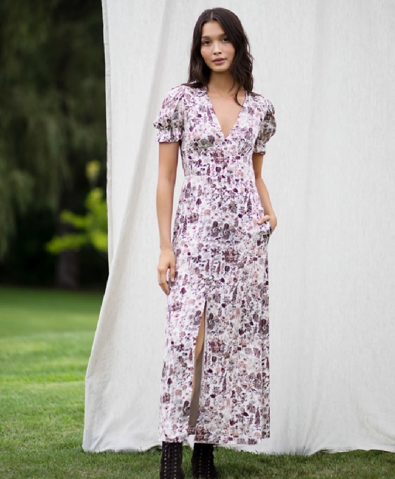 Robe Diane Von Furstenberg Lavender-Exclusivité web