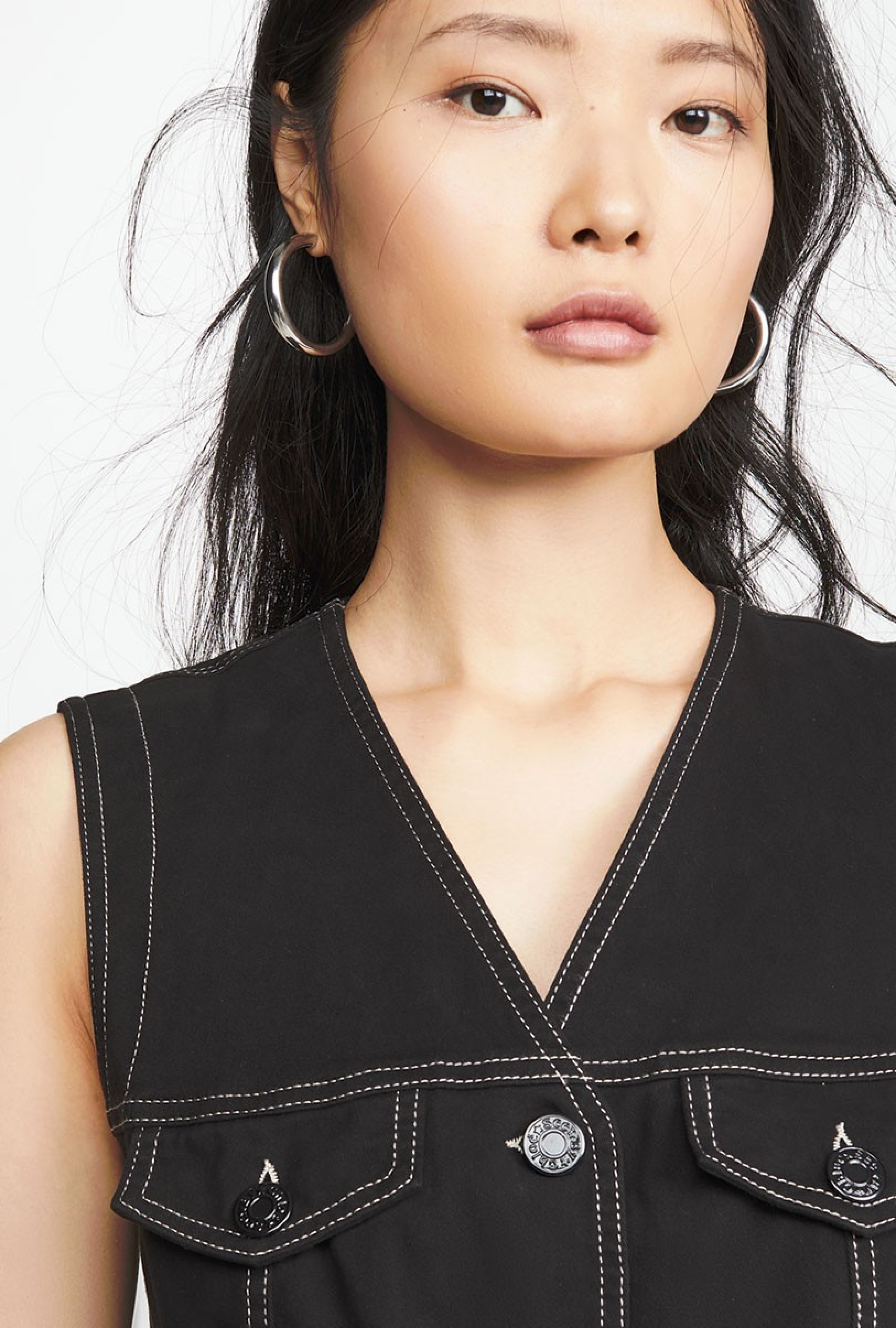 Robe Denim Noir-Exclusivité web