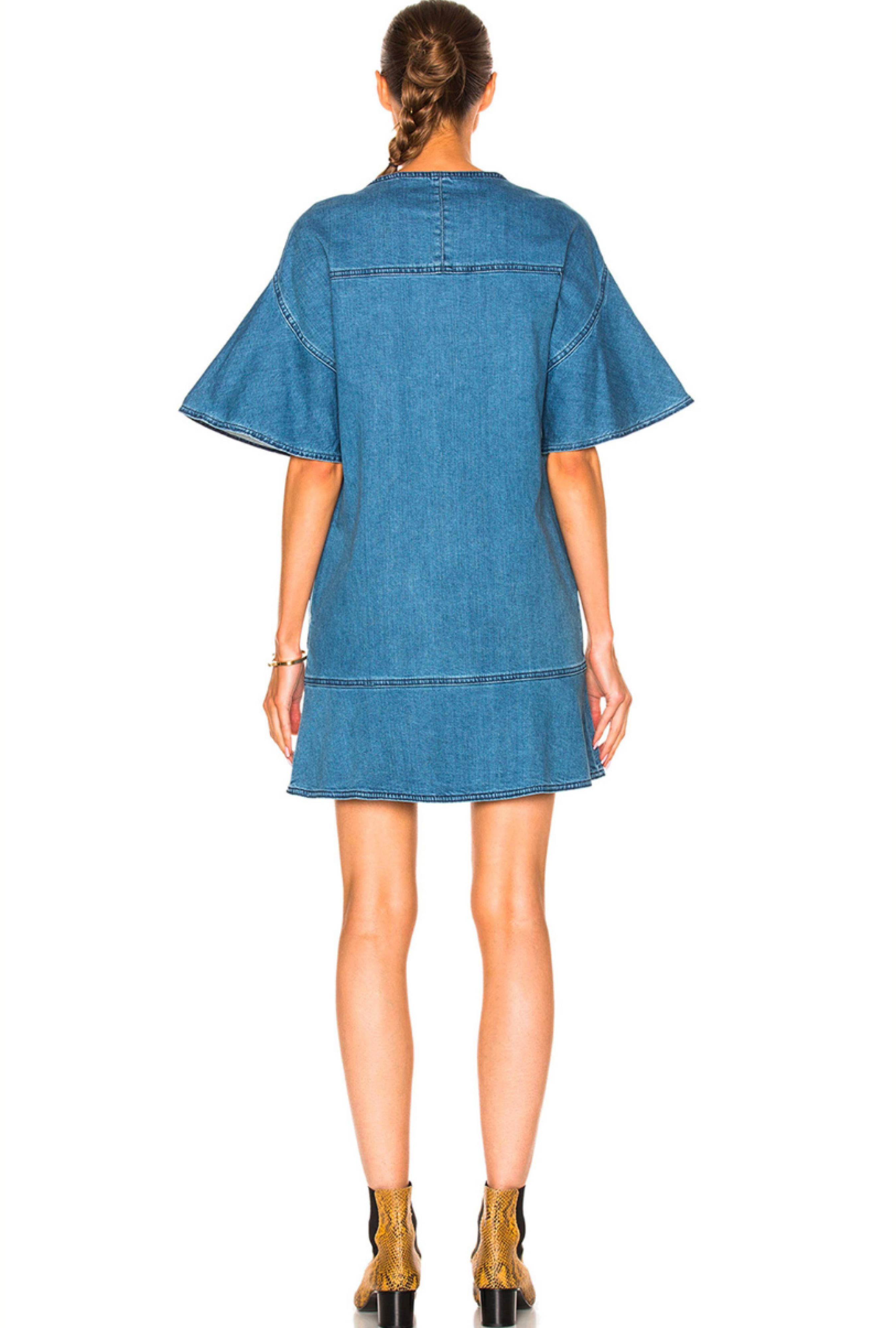 Robe Denim Bleue