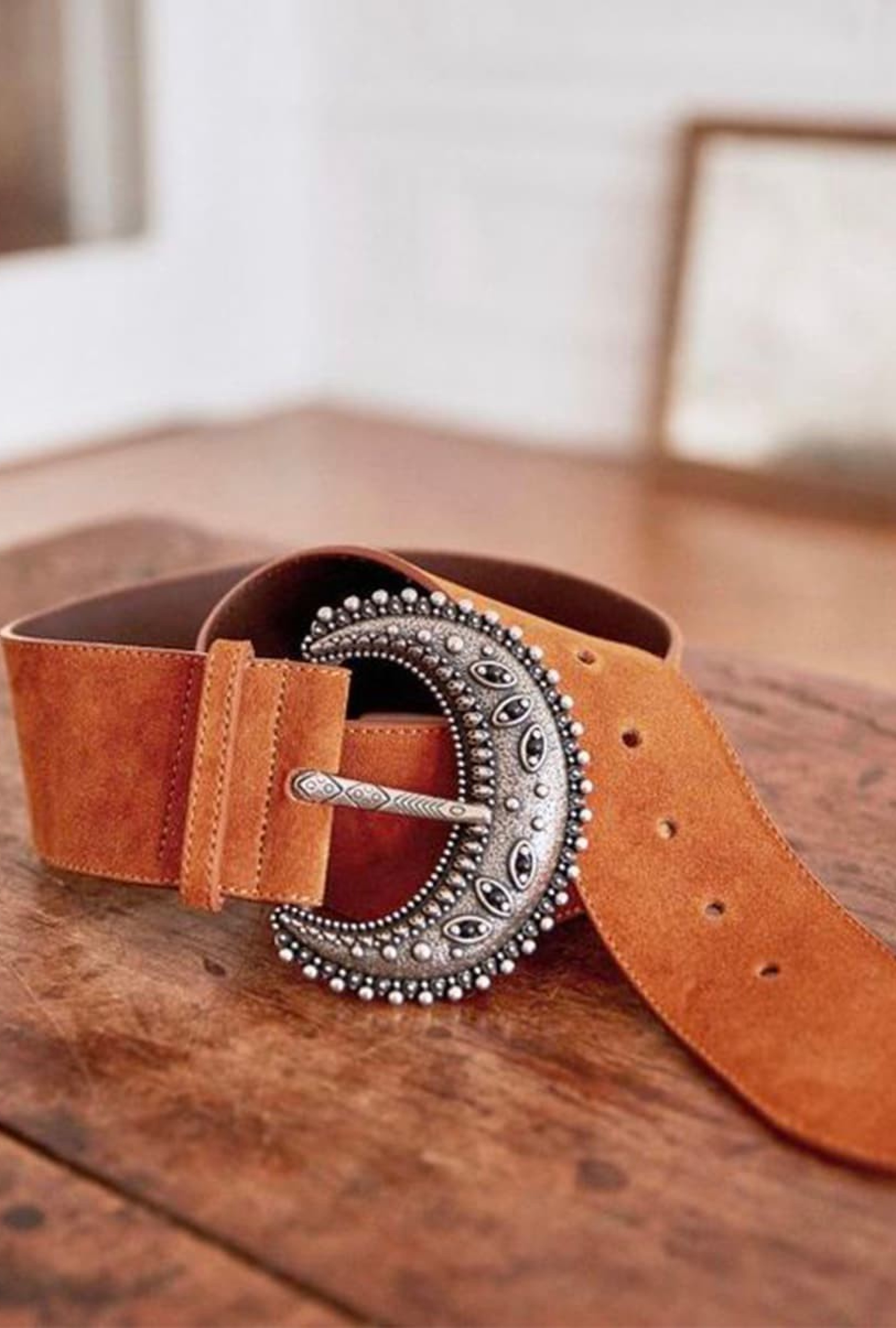 Ceinture Louve Camel