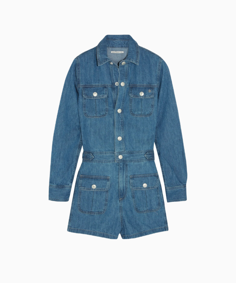 Combi-short en jean Loretta-Exclusivité web