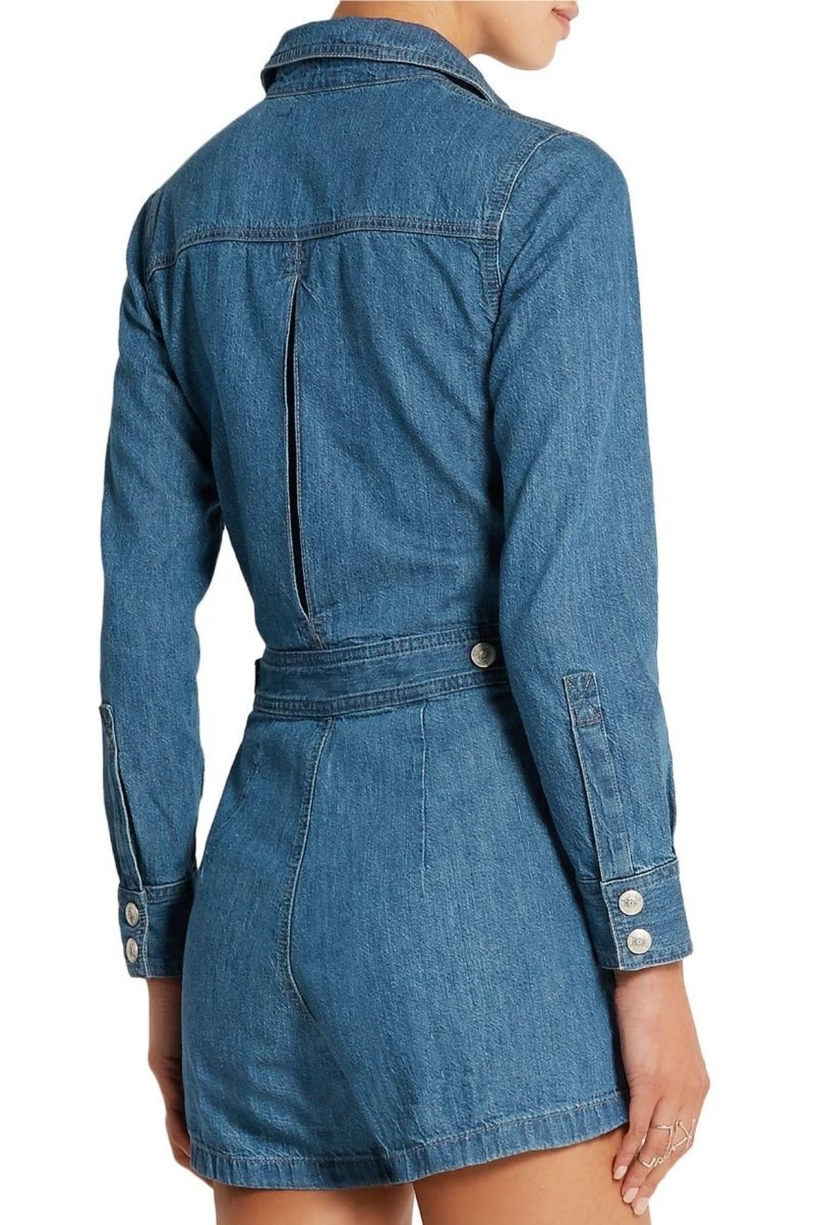 Combi-short en jean Loretta-Exclusivité web