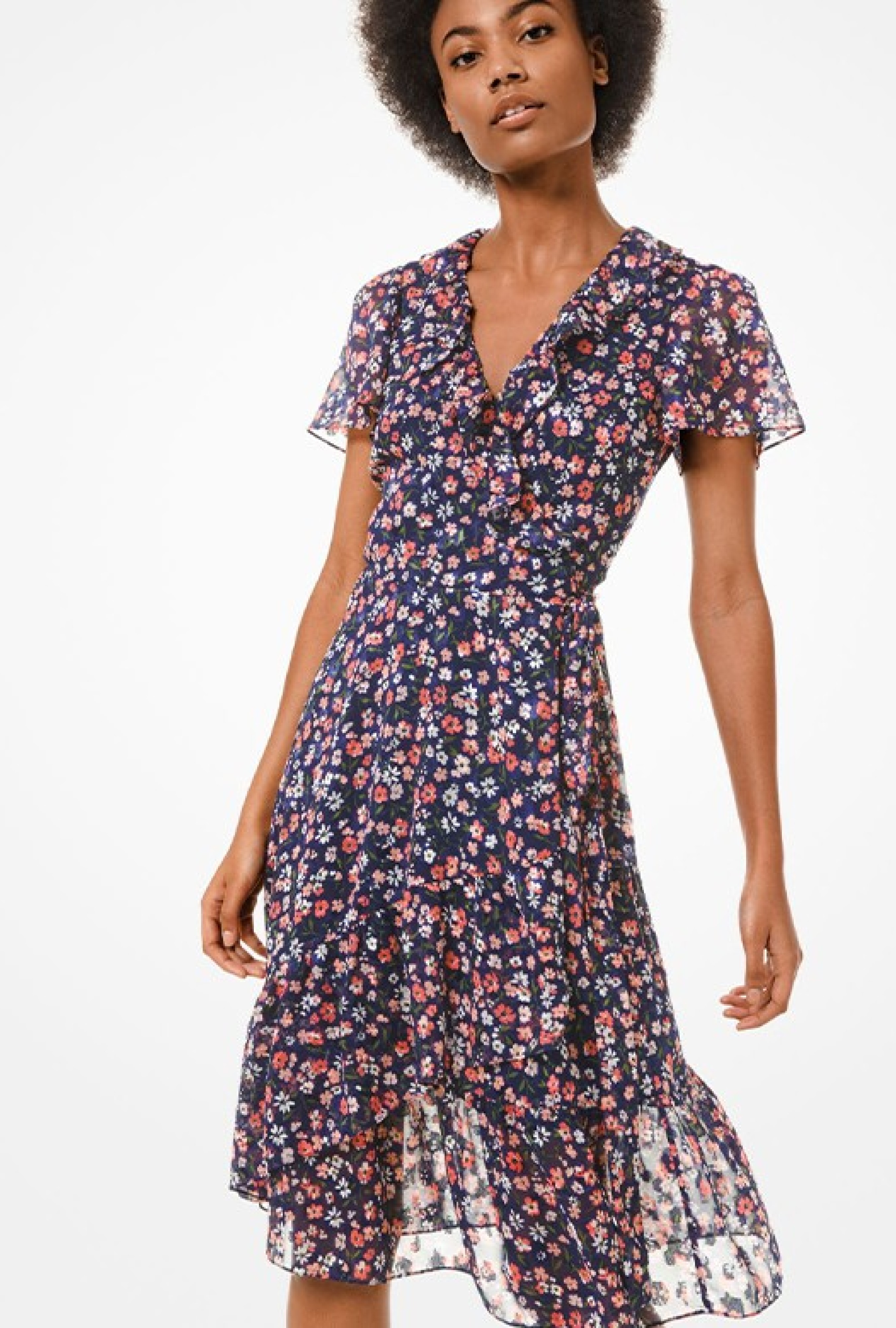 Robe Flower Wrap-Exclusivité web