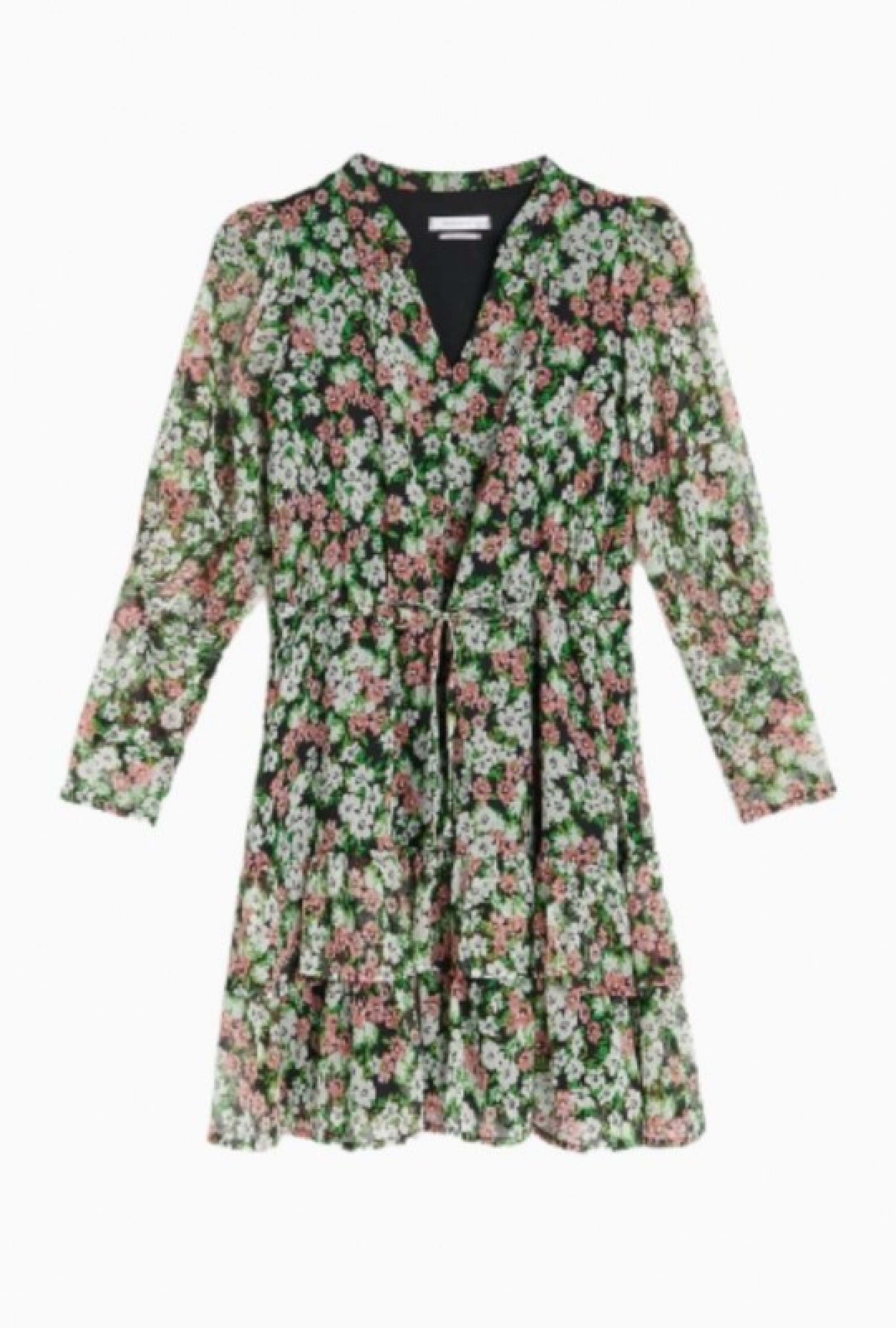 Robe Ladies Noire à Motif