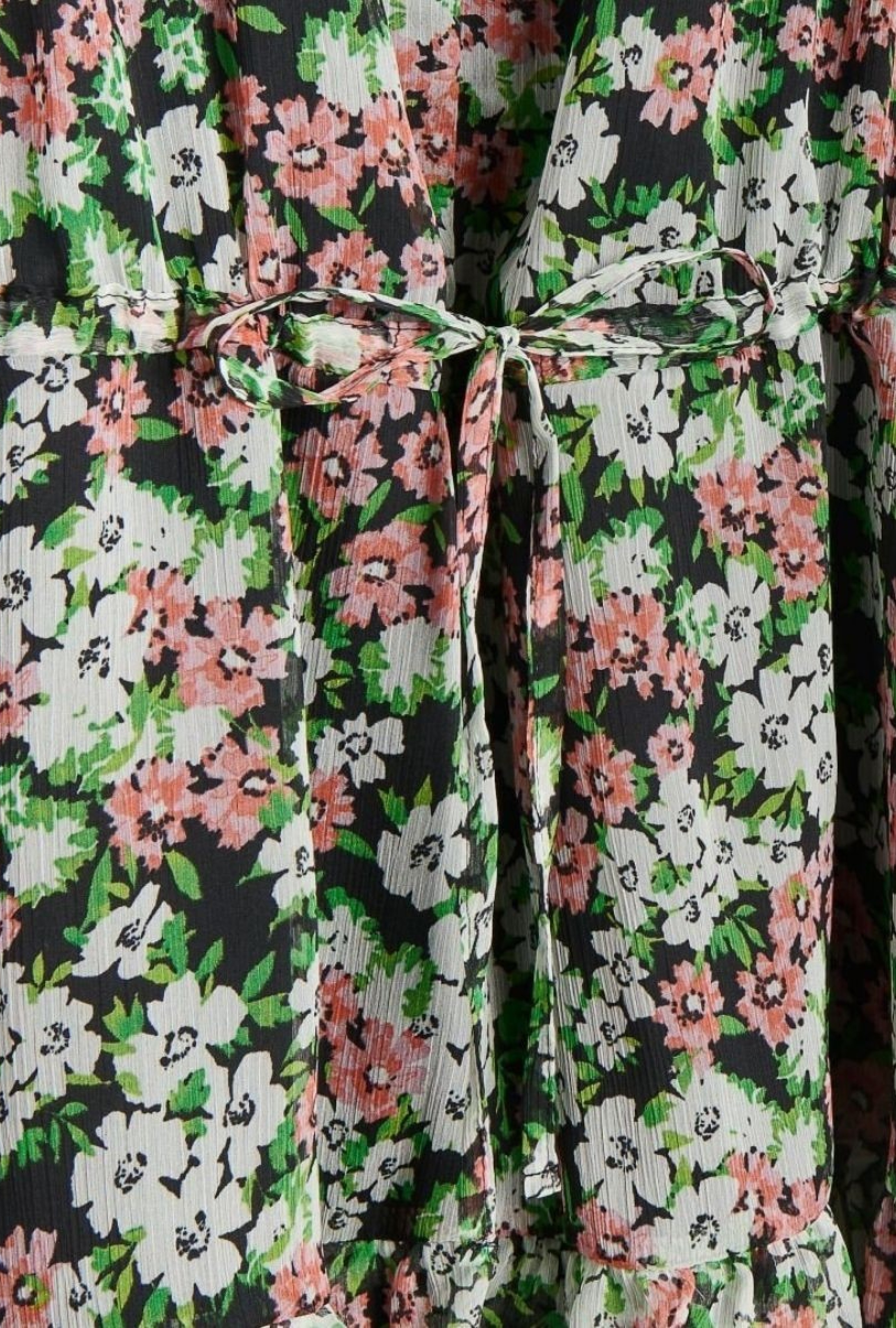 Robe Ladies Noire à Motif