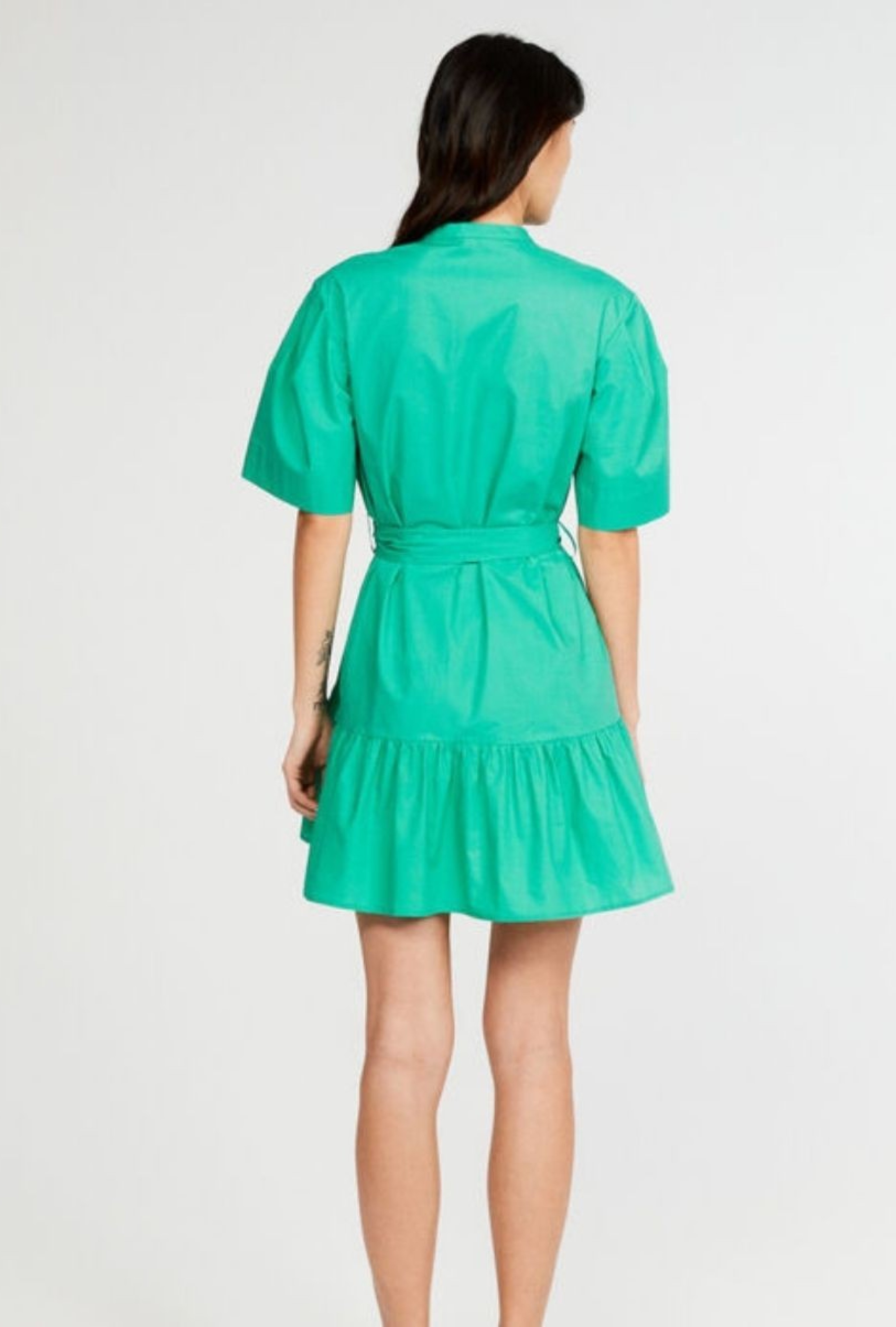 Robe Coton Menthe-Exclusivité web