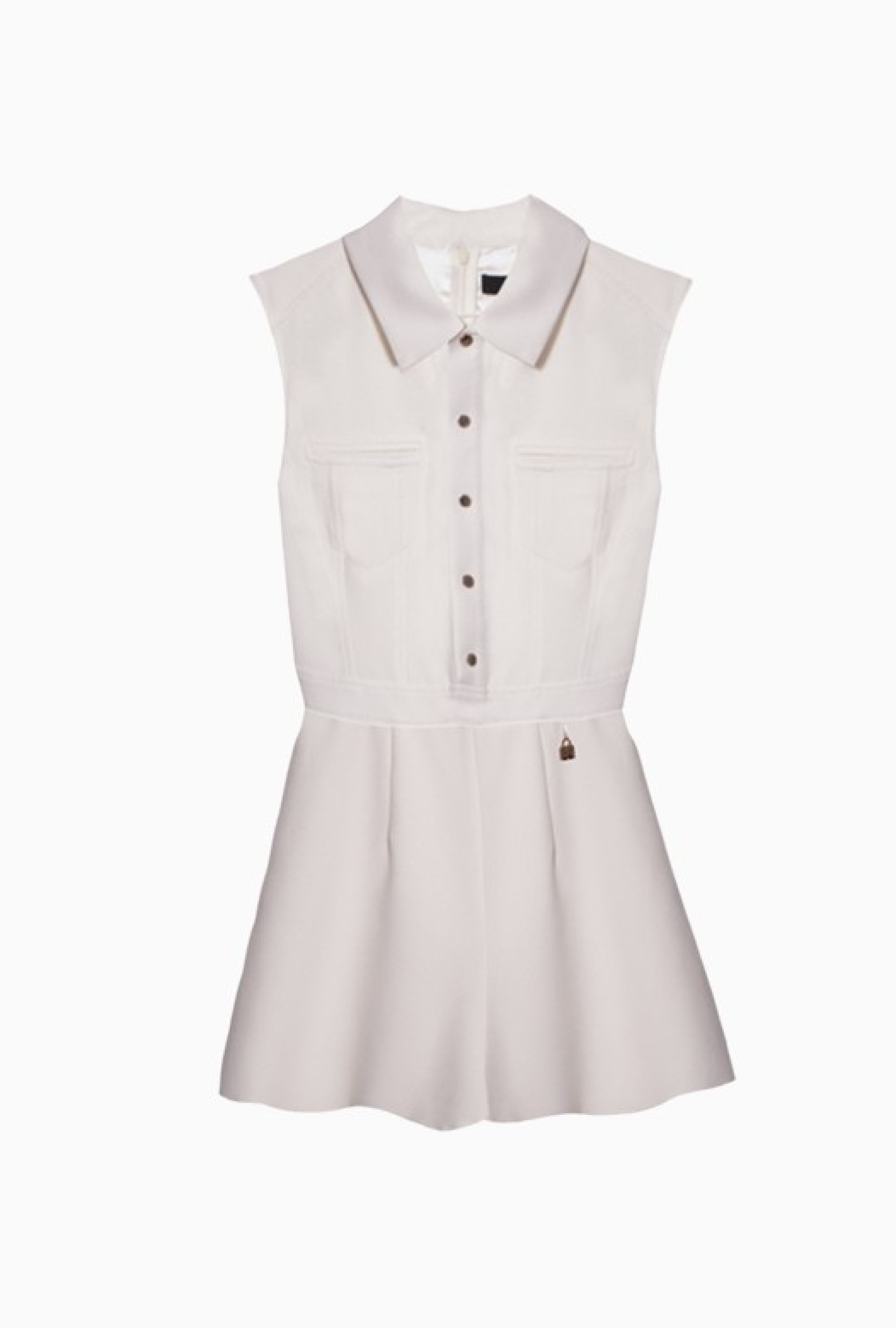 Combinaison Short Boutonné