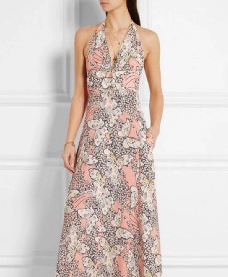 Robe Paul & Joe Imprimée Floral et Papillon- Exclusivité web