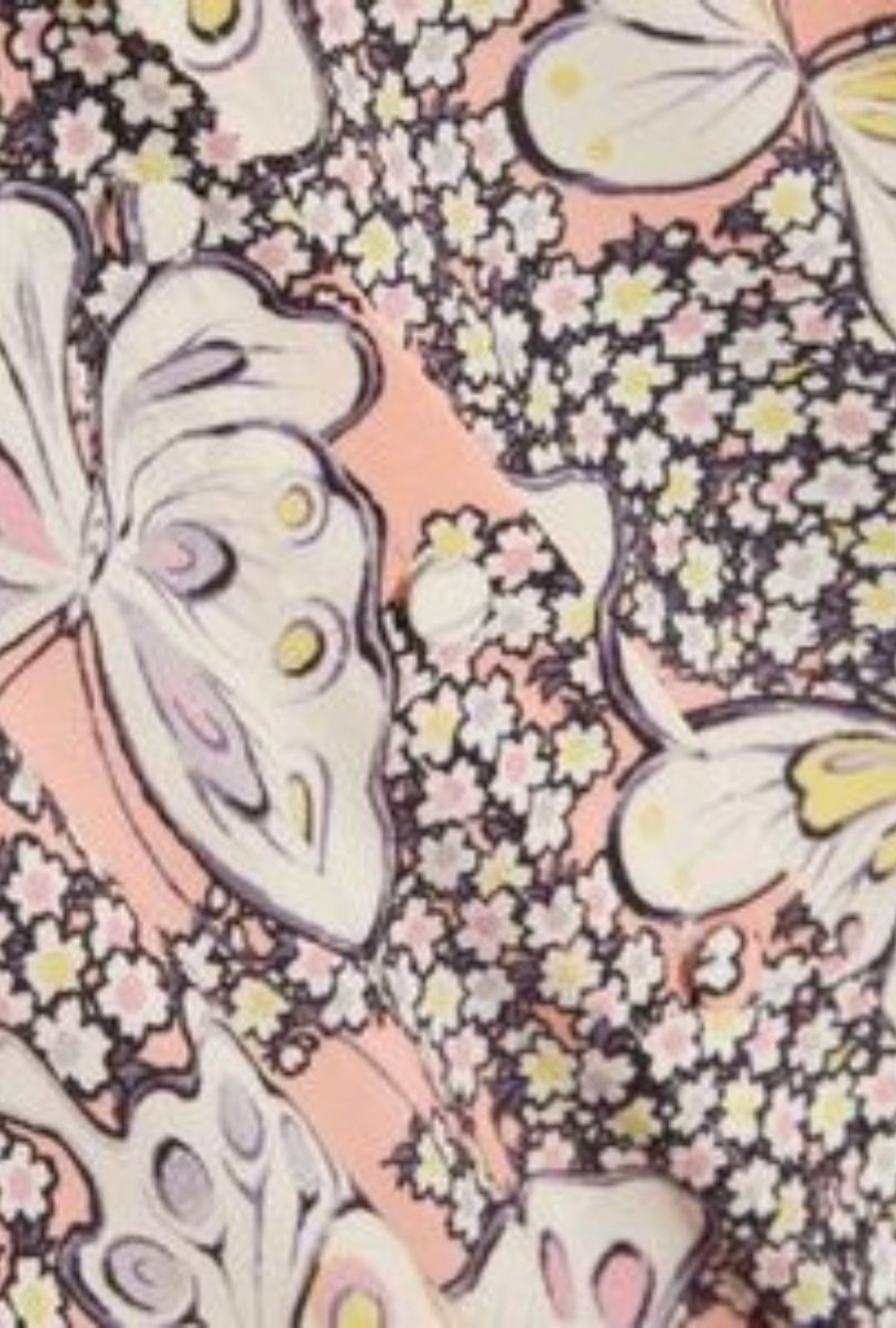 Robe Imprimée Floral et Papillon- Exclusivité web