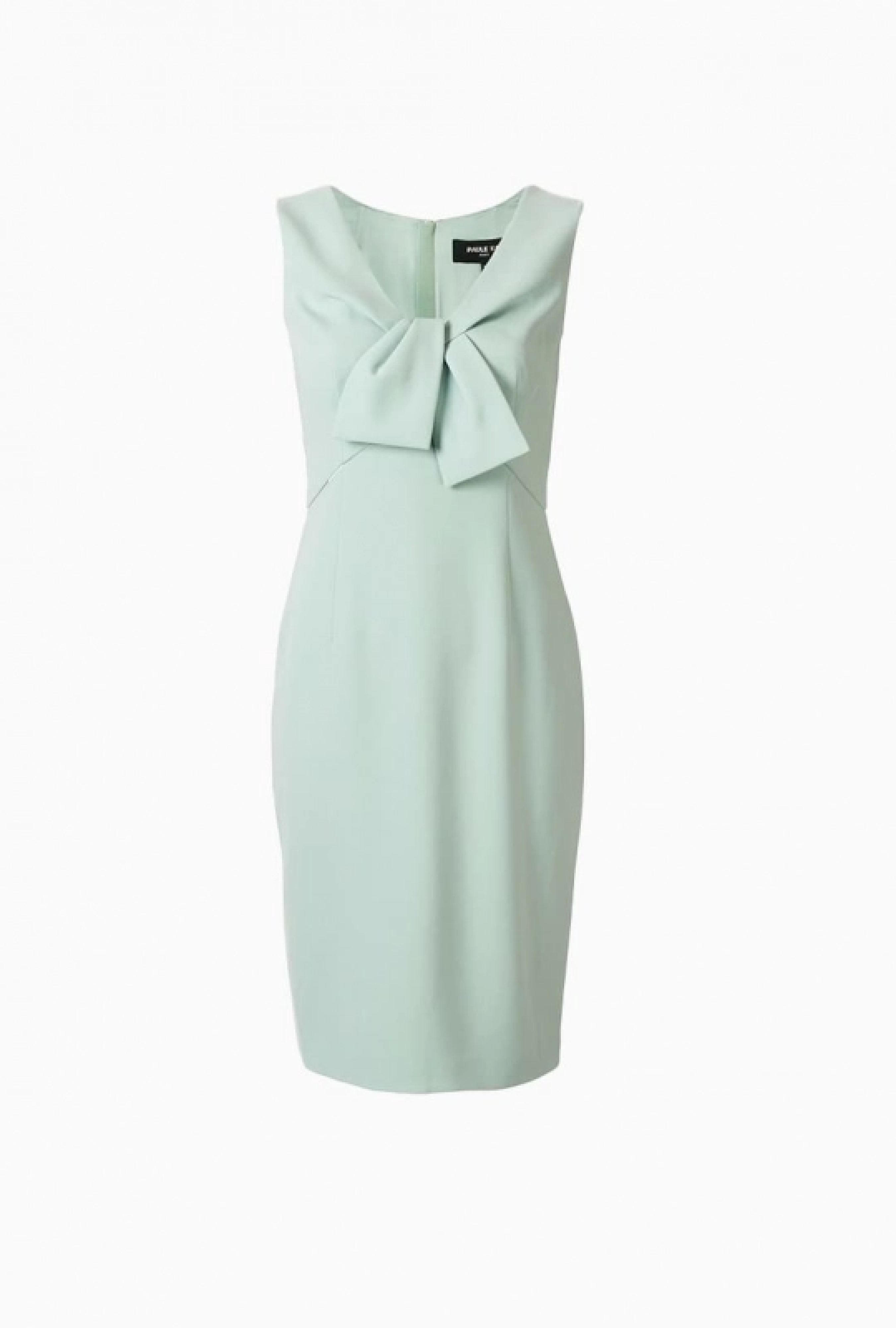 Robe noeud en crepe de satin