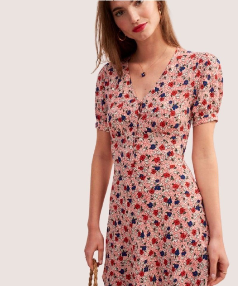 Robe Rouje Ondine-Exclusivité web