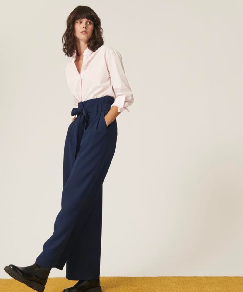 Pantalon Tara Jarmon Pia Bleu