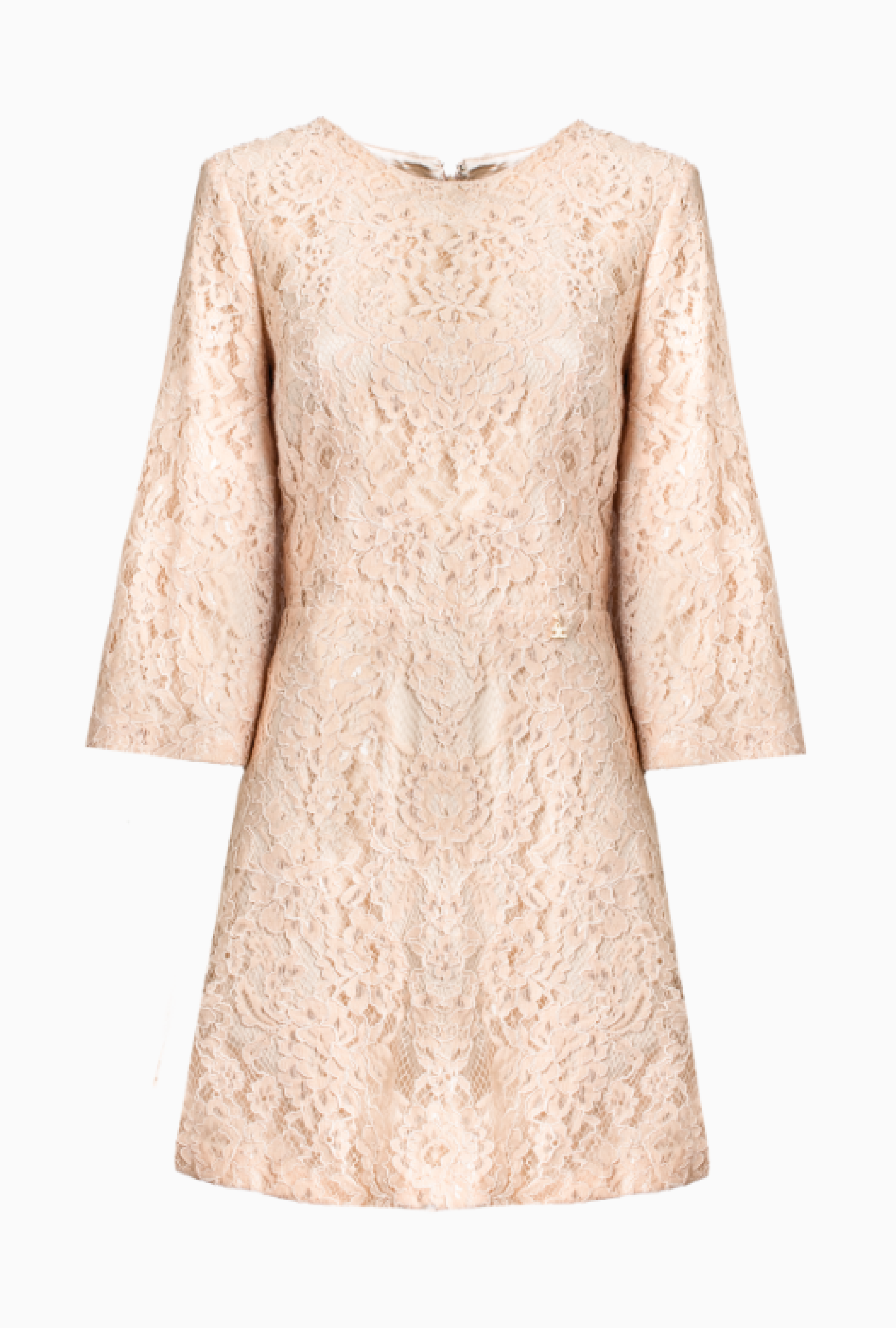 Robe Broderie Anglaise Beige